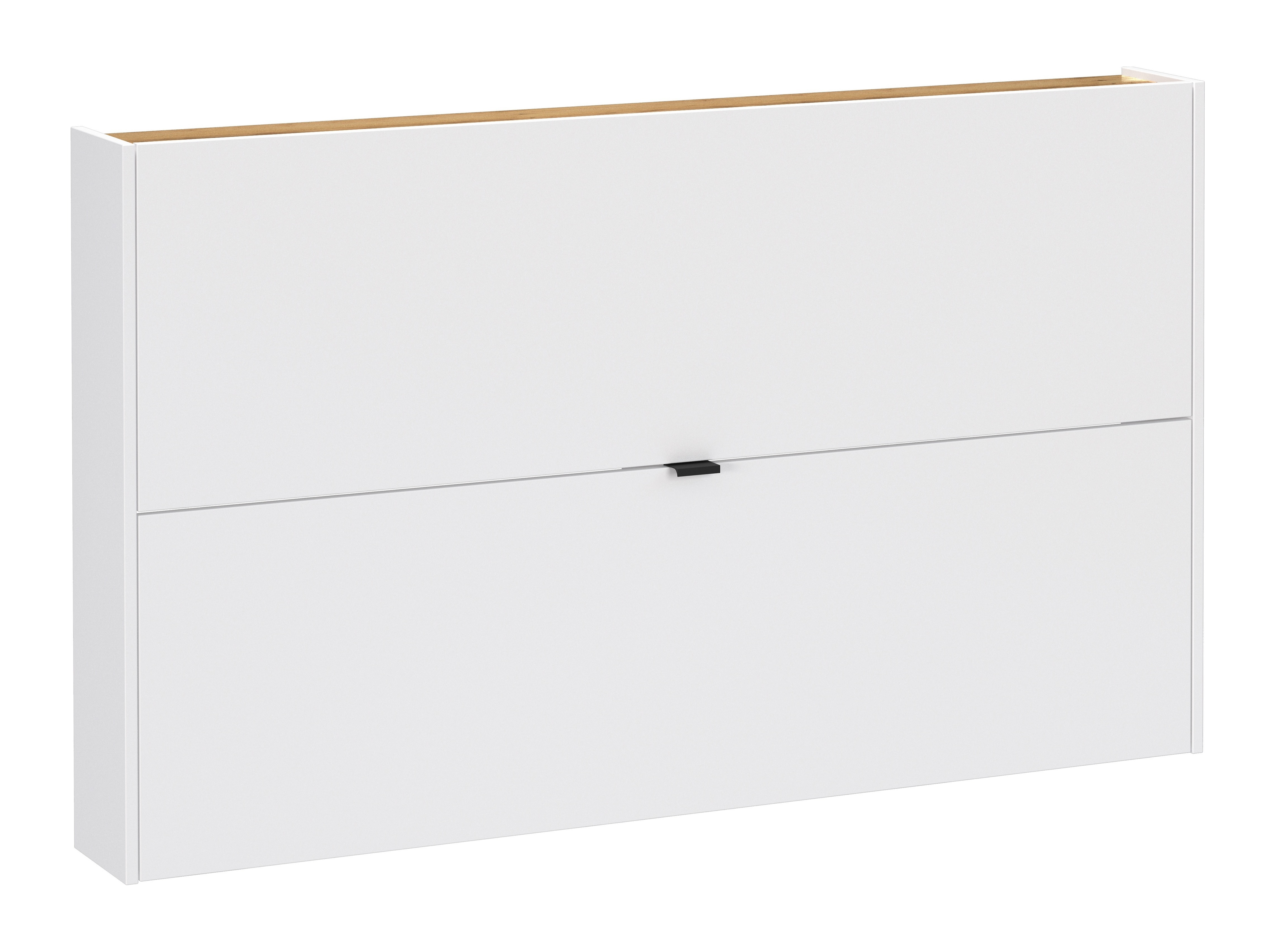 Тумба для обуви Cirsale 108 (Белый + Navarra дуб)