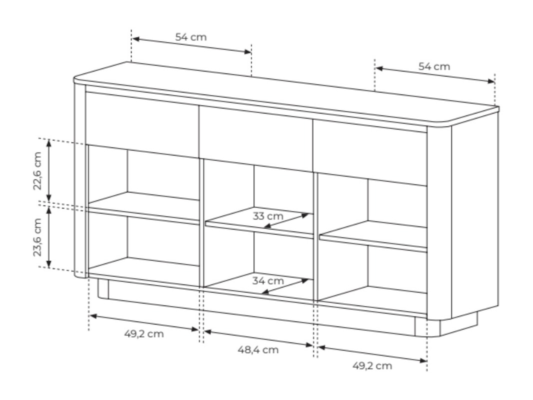 Kомод Sevdori 102