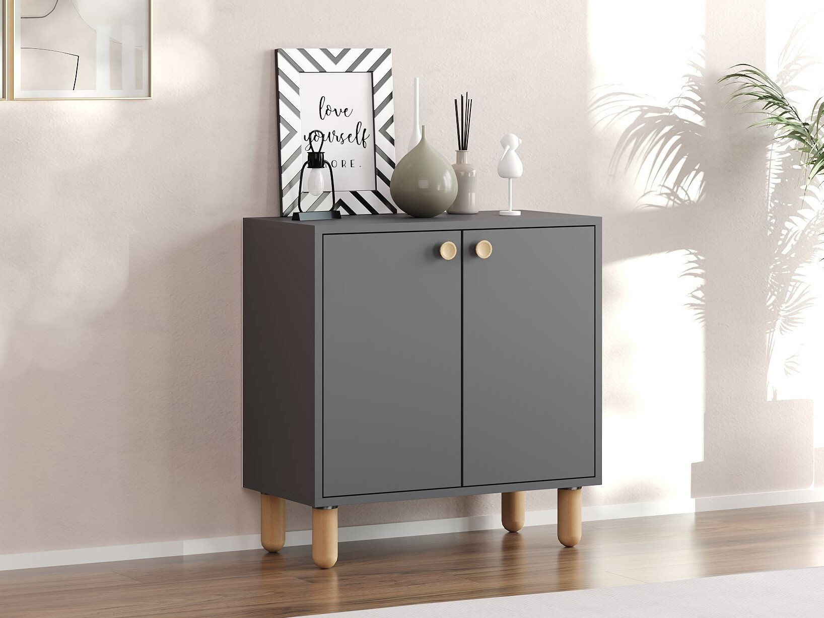 Skapis Kailua 2564 (Antracīts)