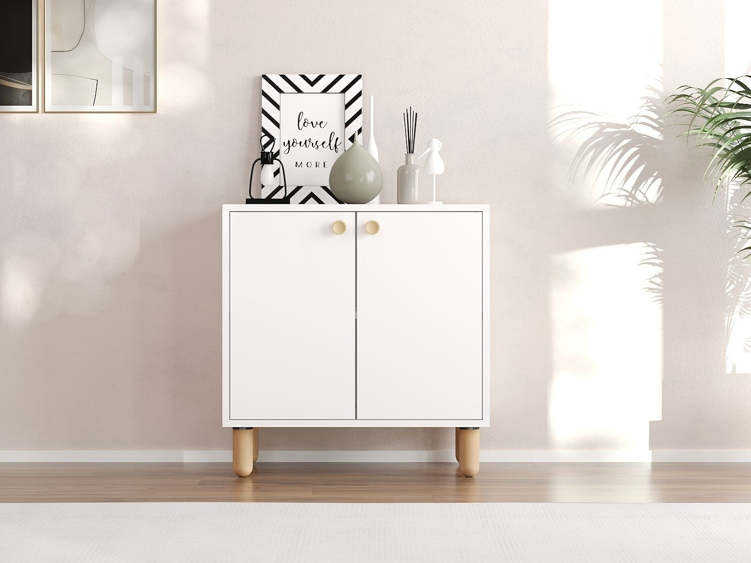 Skapis Kailua 2564 (Balts)