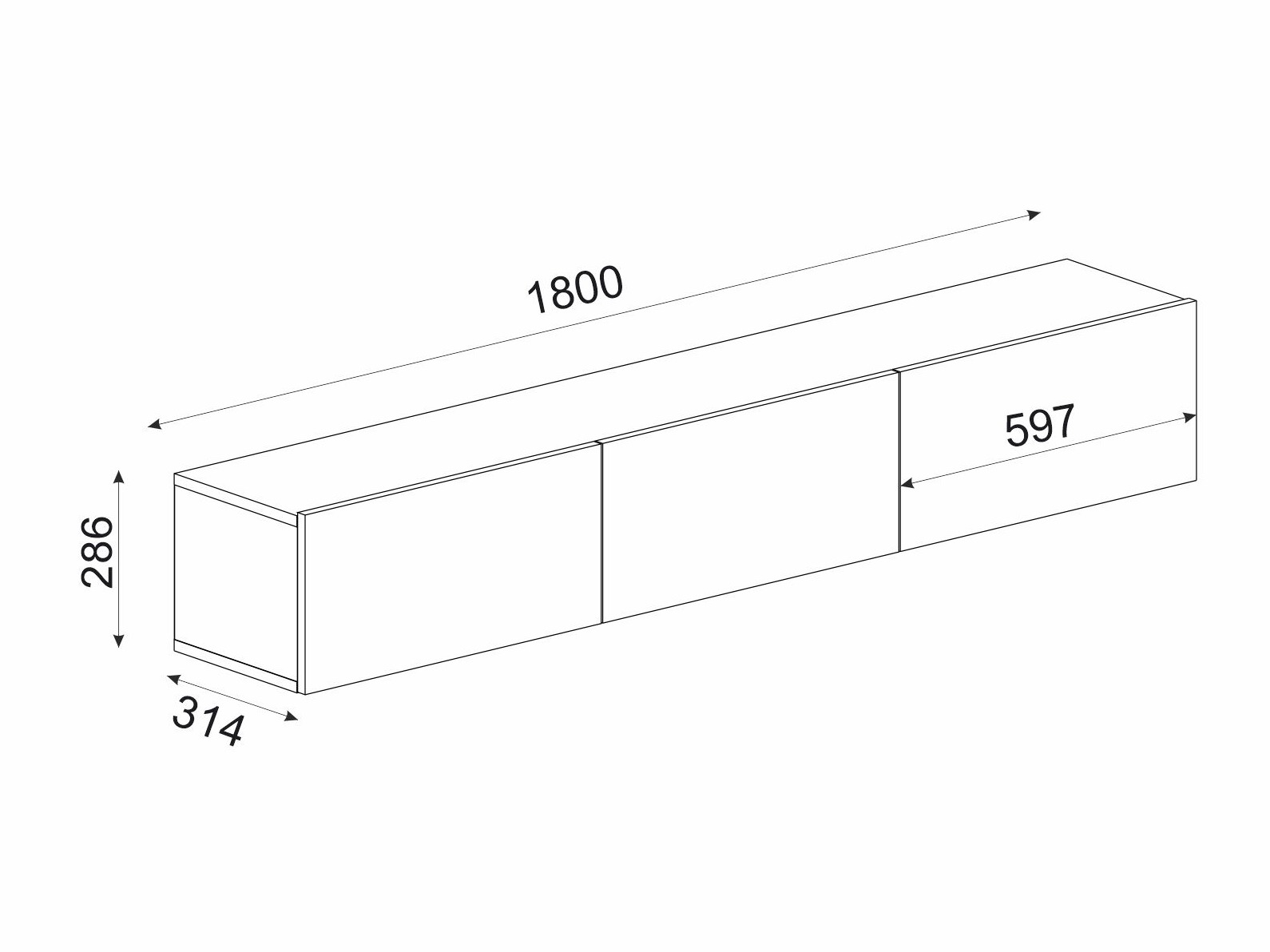 TV galds Kailua 2565