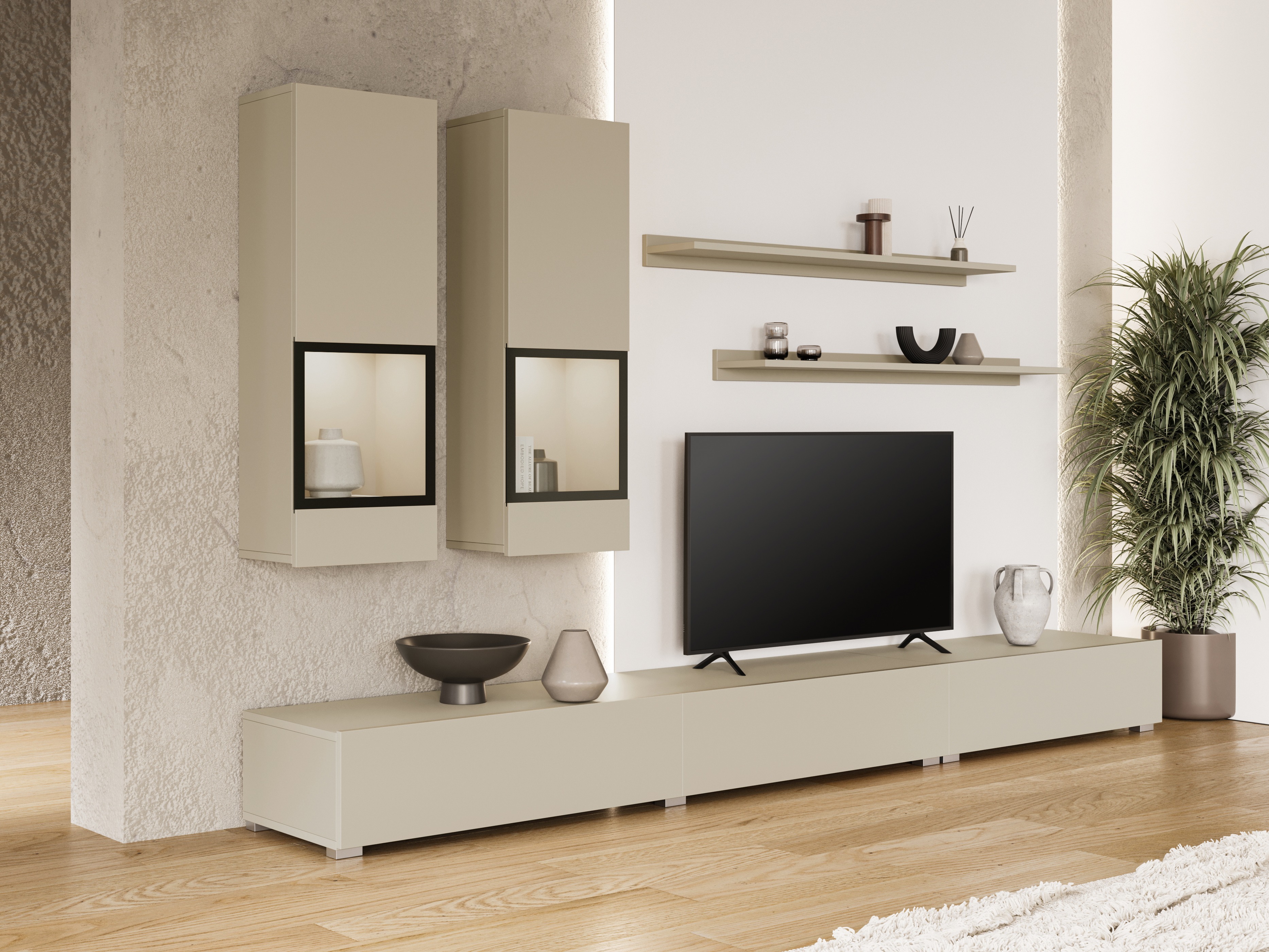 Viesistabas komplekts Serodeu 100 (Bēšs)