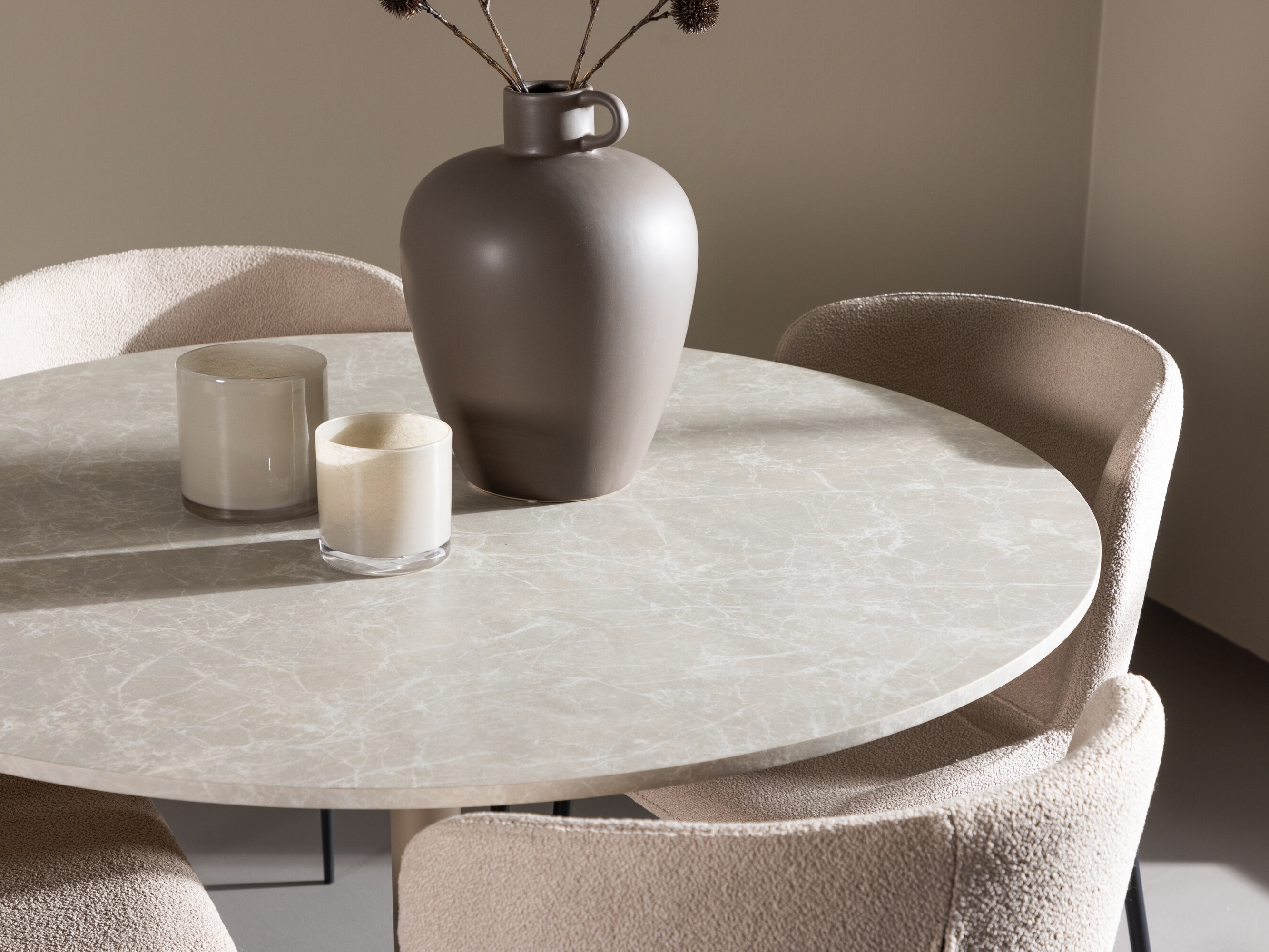 Ēdamistabas komplekts Dallas 4863 (Bēšs)