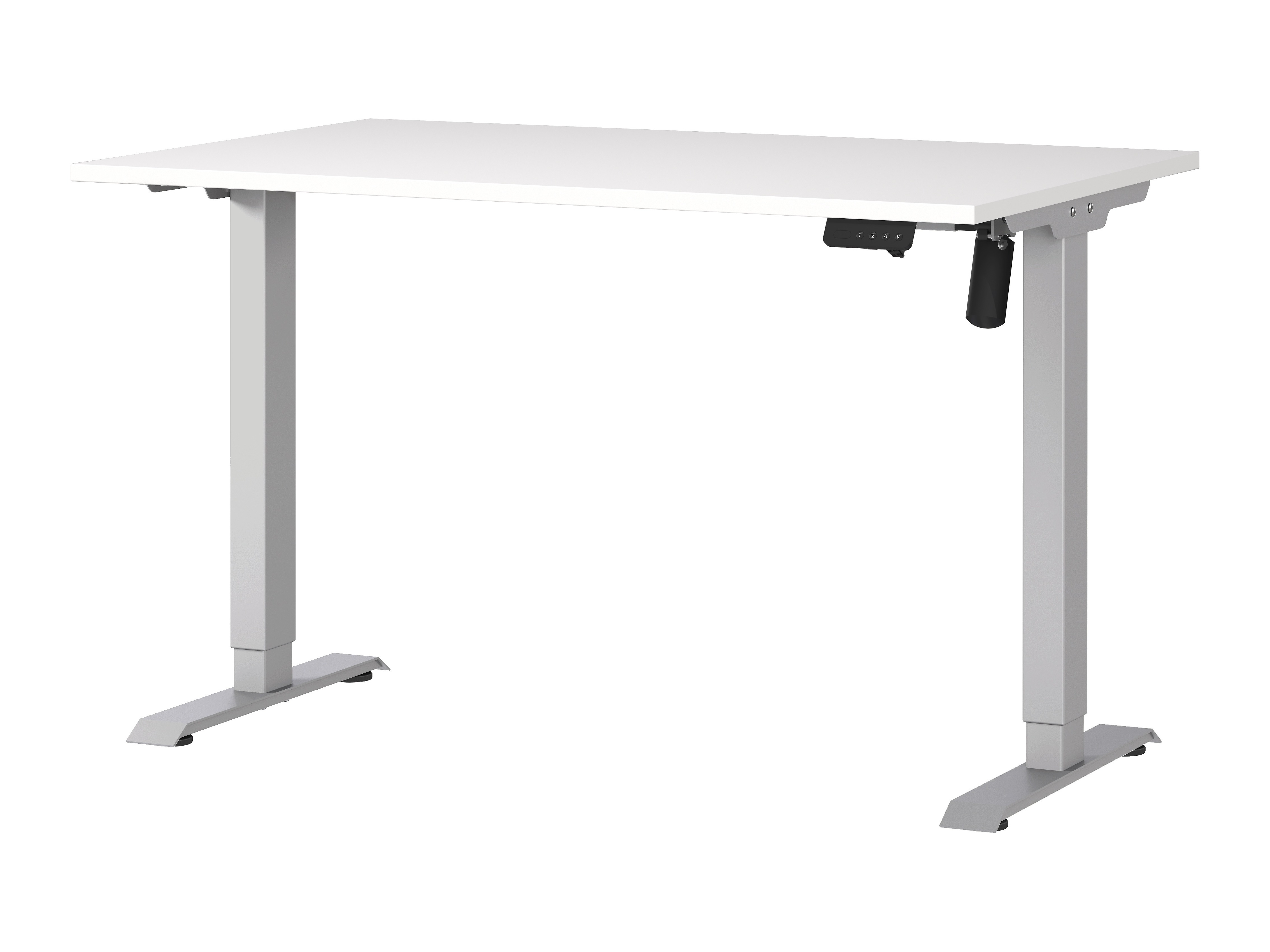Rakstāmgalds ar regulējamu augstumu Lartesi 115 (Balts + Sudraba)