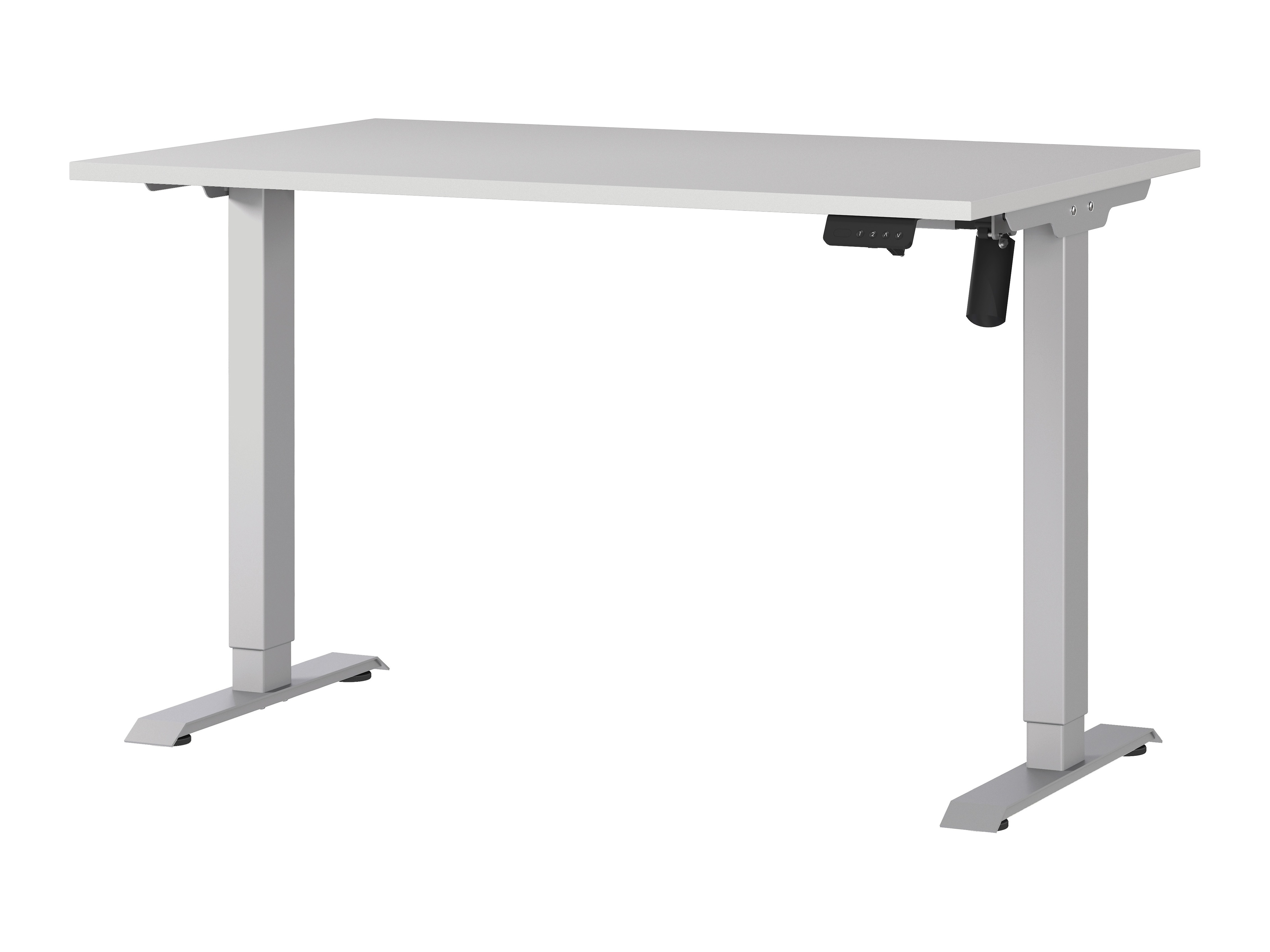 Rakstāmgalds ar regulējamu augstumu Lartesi 115 (Gaiši pelēks + Sudraba)