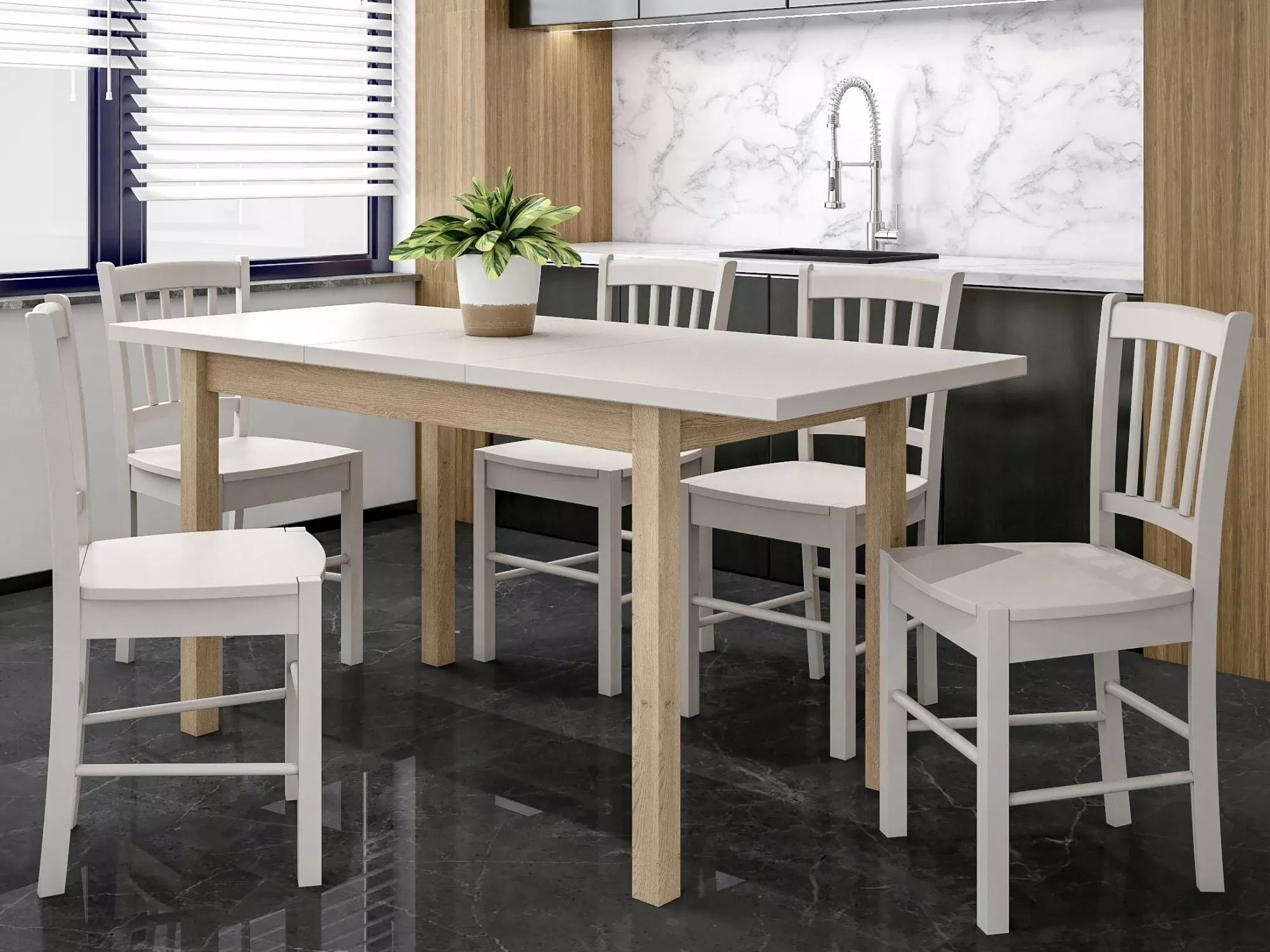 Cтол Detroit 781 (Кашемир + Дуб)