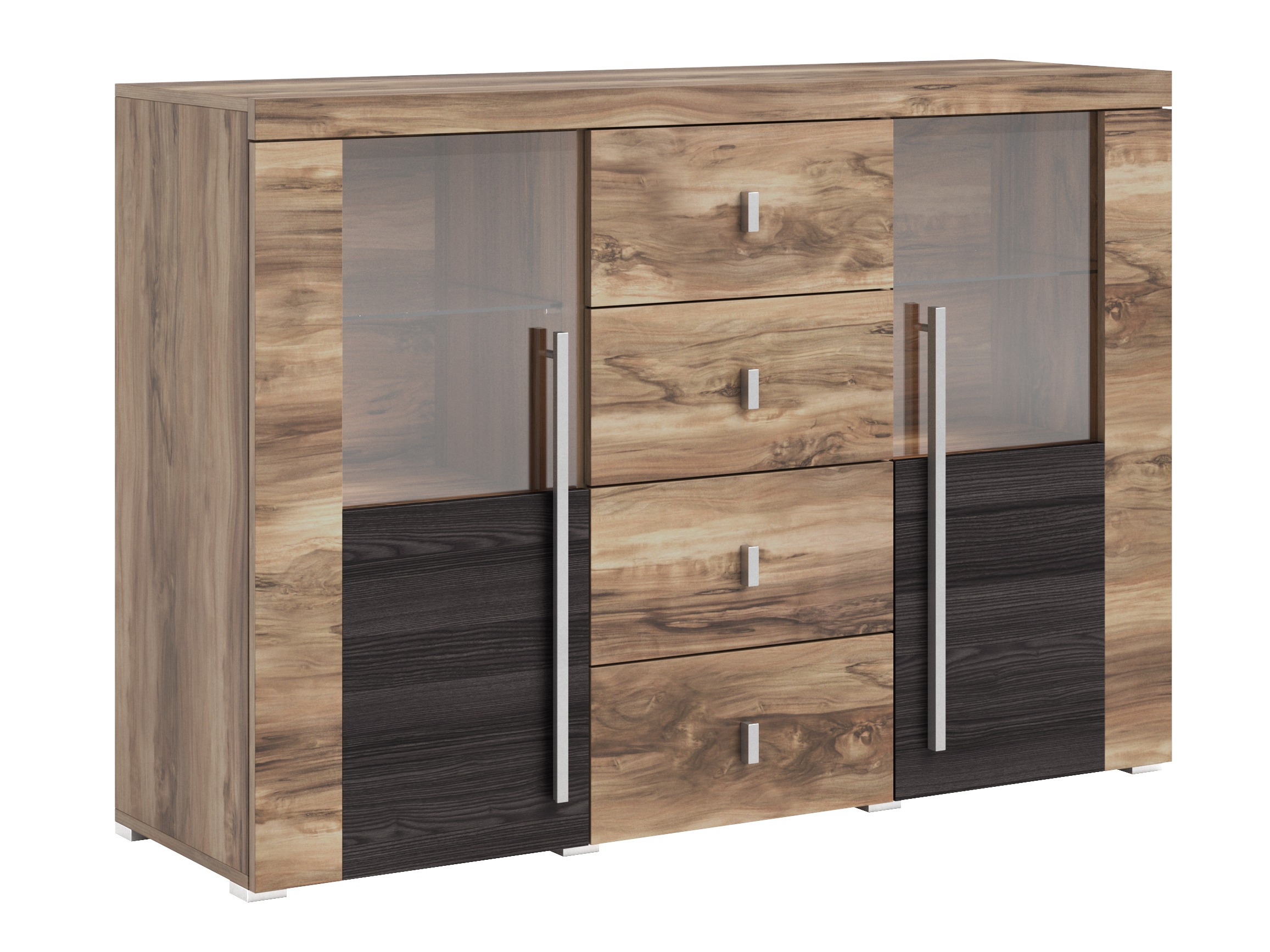 Kumode Sorciro 109 (Rieksts + Tumšs ozols)