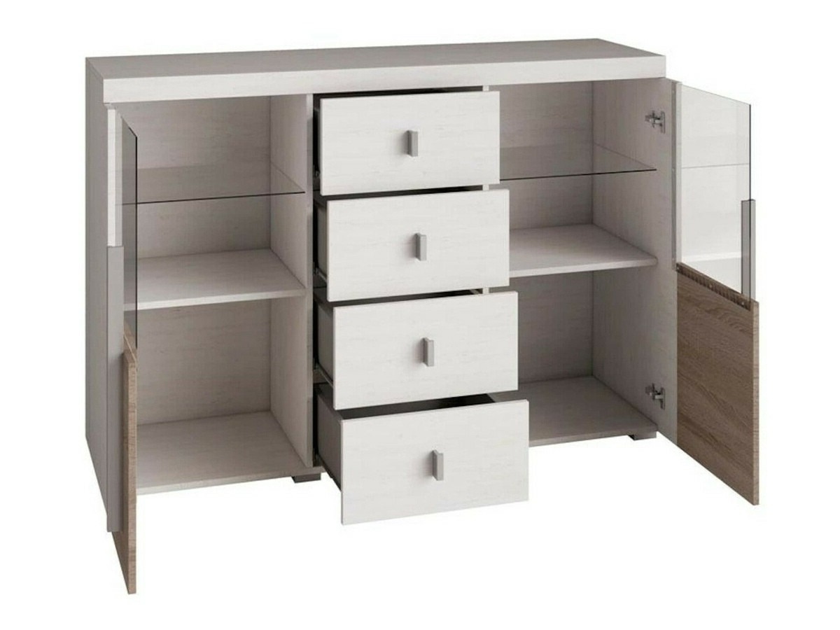 Kumode Sorciro 109 (Rieksts + Tumšs ozols)