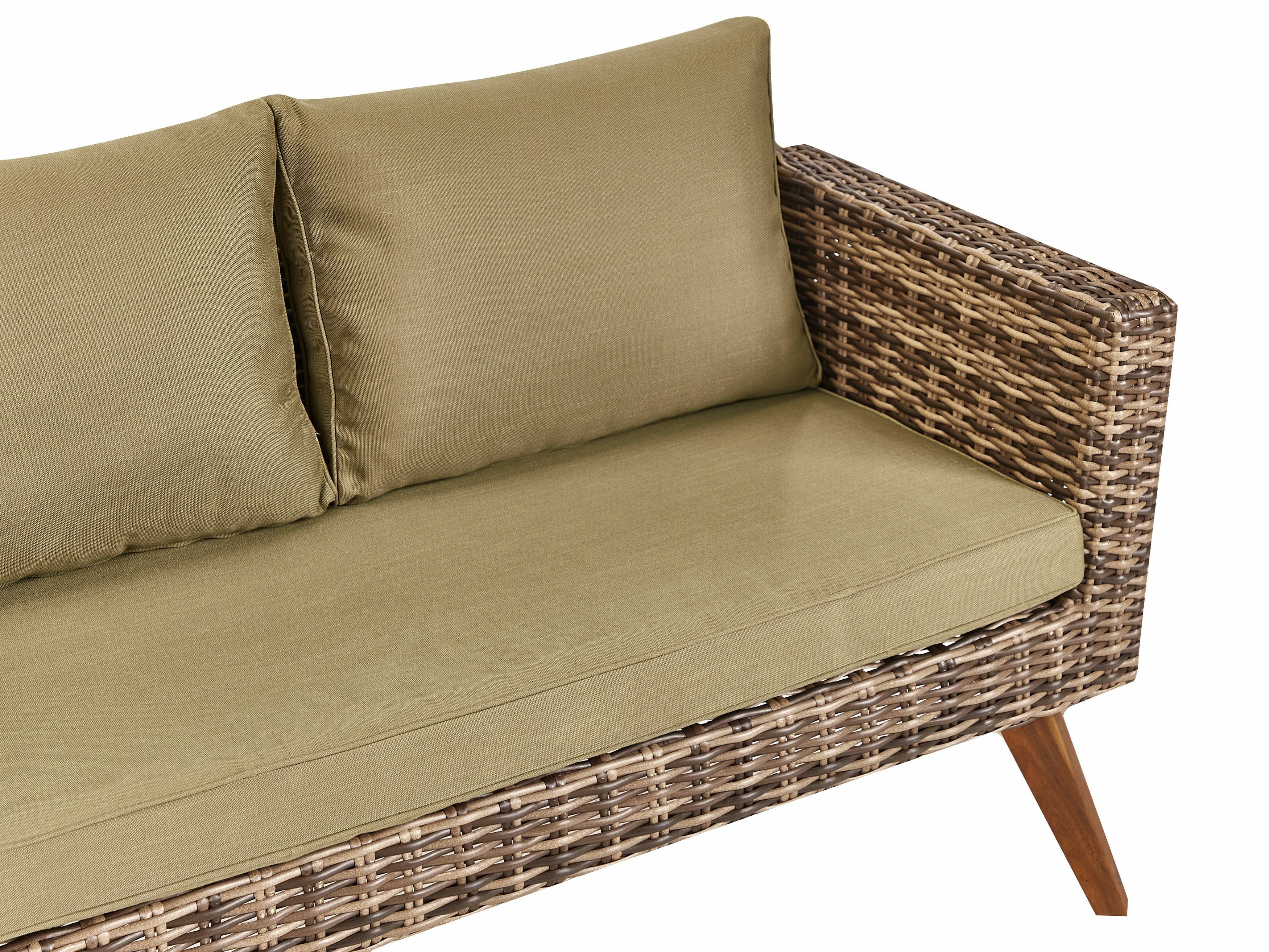 Dārza mēbeļu komplekts Berwyn 2712 (Brūns + Gaišs olīva tree)