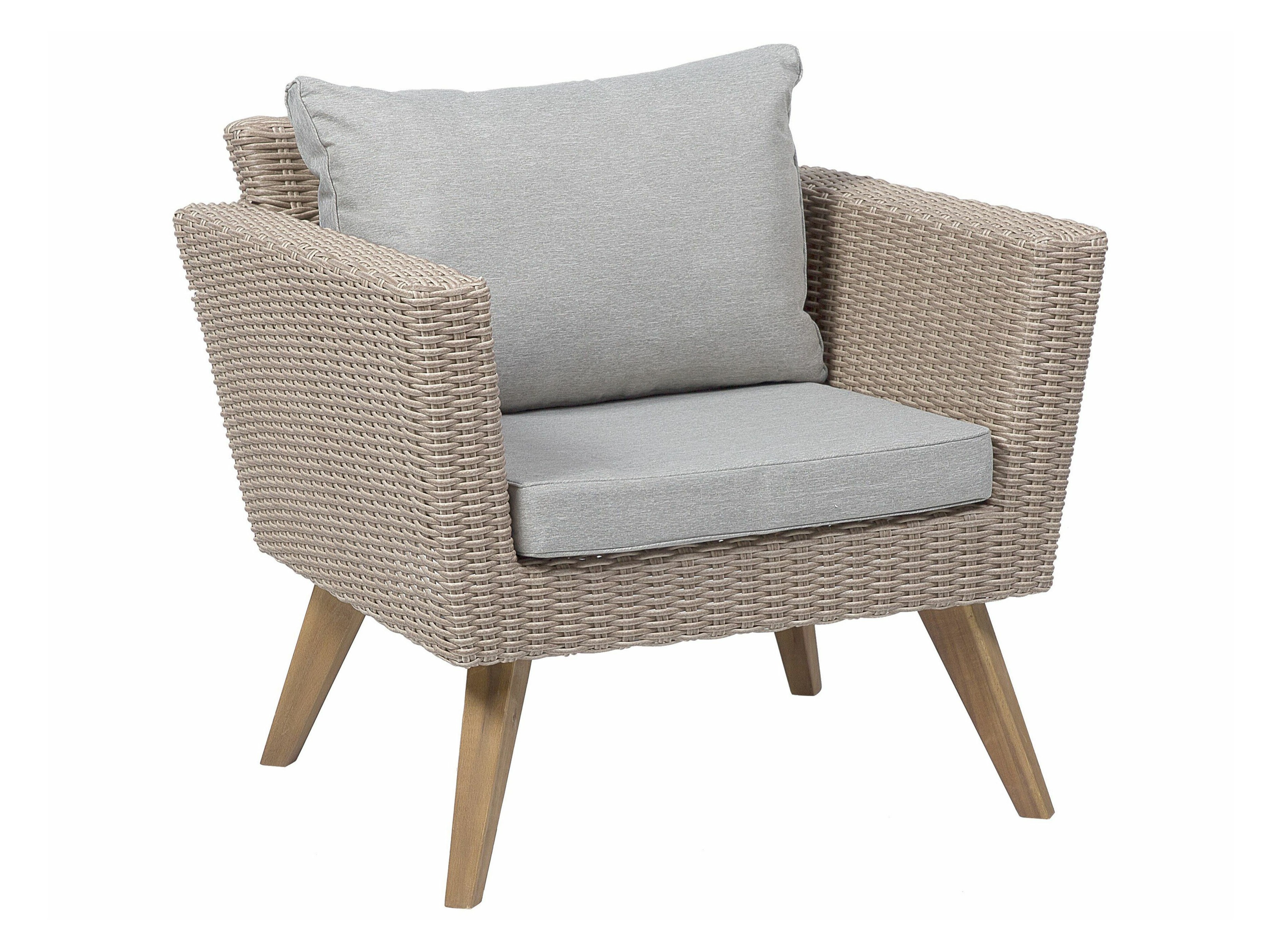 Dārza mēbeļu komplekts Berwyn 2712 (Taupe + Pelēks)