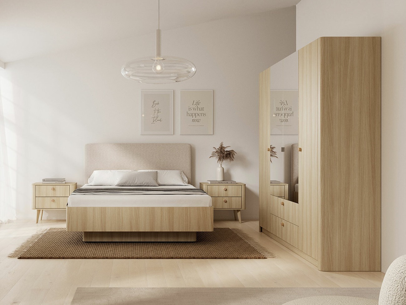 Guļamistabas komplekts Odesonu 106