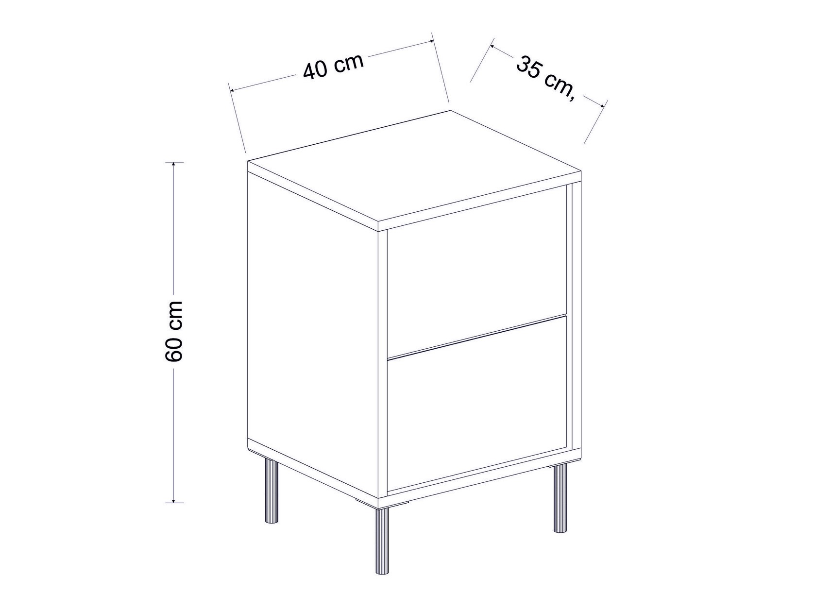 Naktsgaldiņš Kailua 2575 (Gaišs Travertine + Zelta)