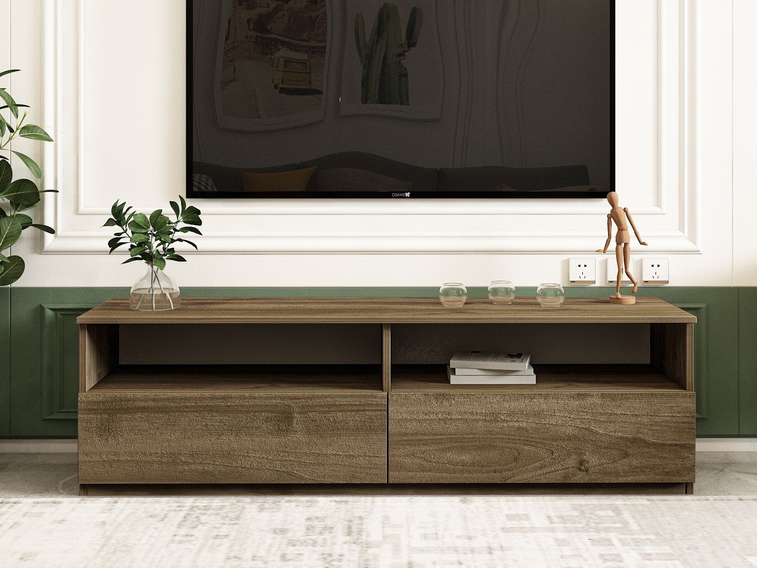 TV galds Kailua 2577 (Riekstkoks)