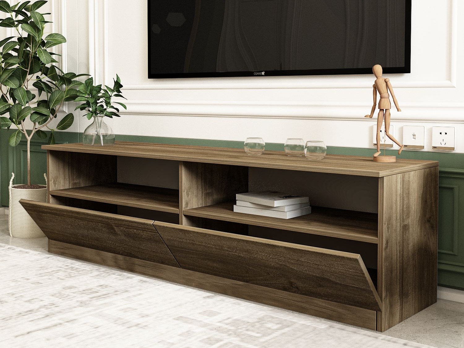 TV galds Kailua 2577 (Riekstkoks)