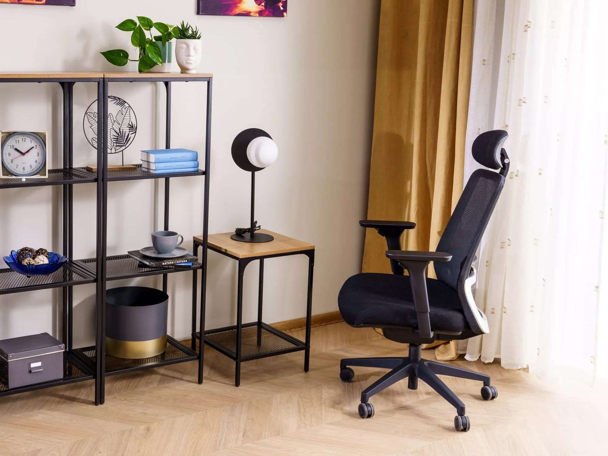 Biroja krēsls Detroit 788 (Melns)