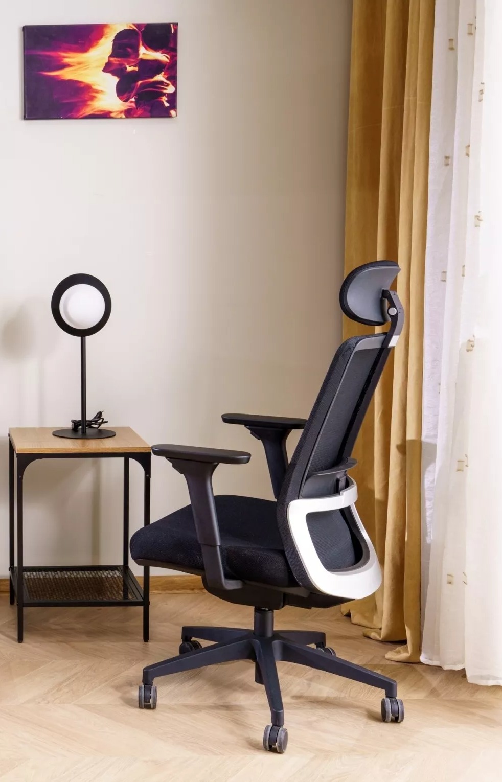 Biroja krēsls Detroit 788 (Melns)