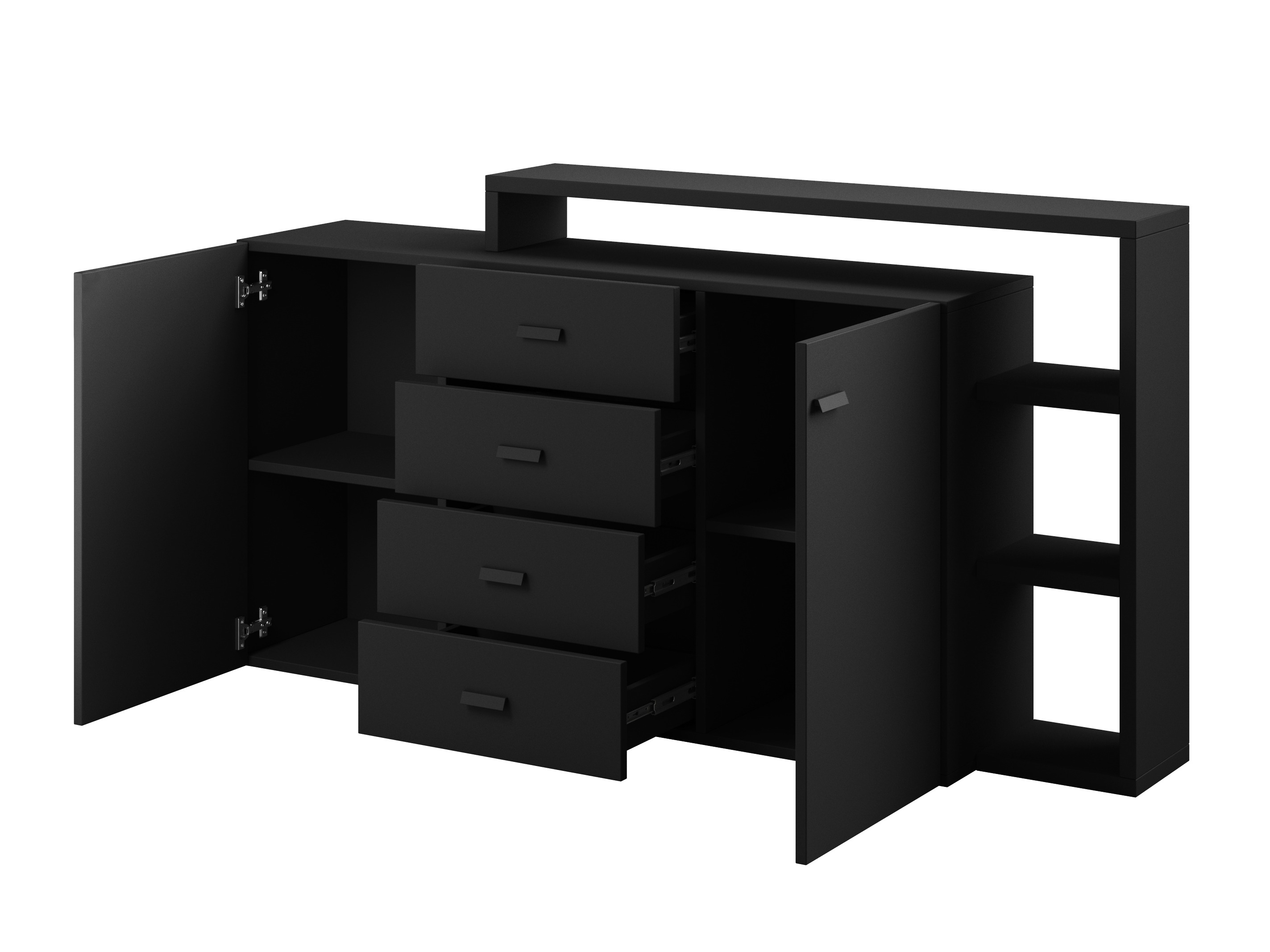 Kumode Lutiva 106 (Matēts melns)