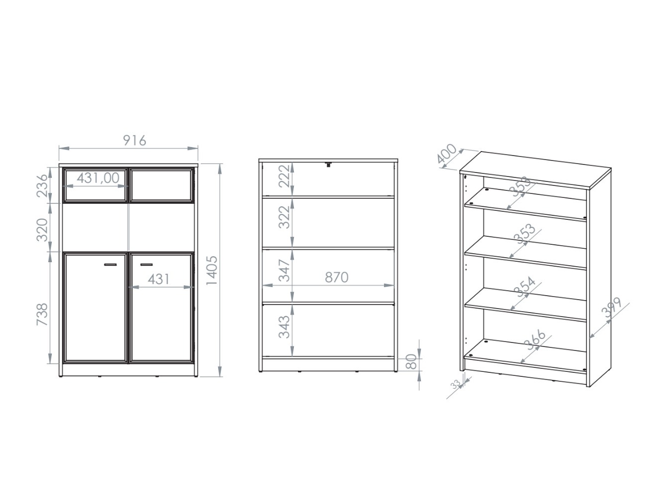 Стеллаж Avibale 102