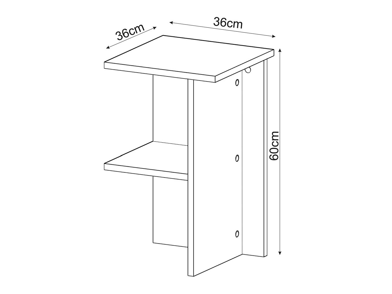 Naktsgaldiņš Kailua 2580 (Gaišs Travertine)