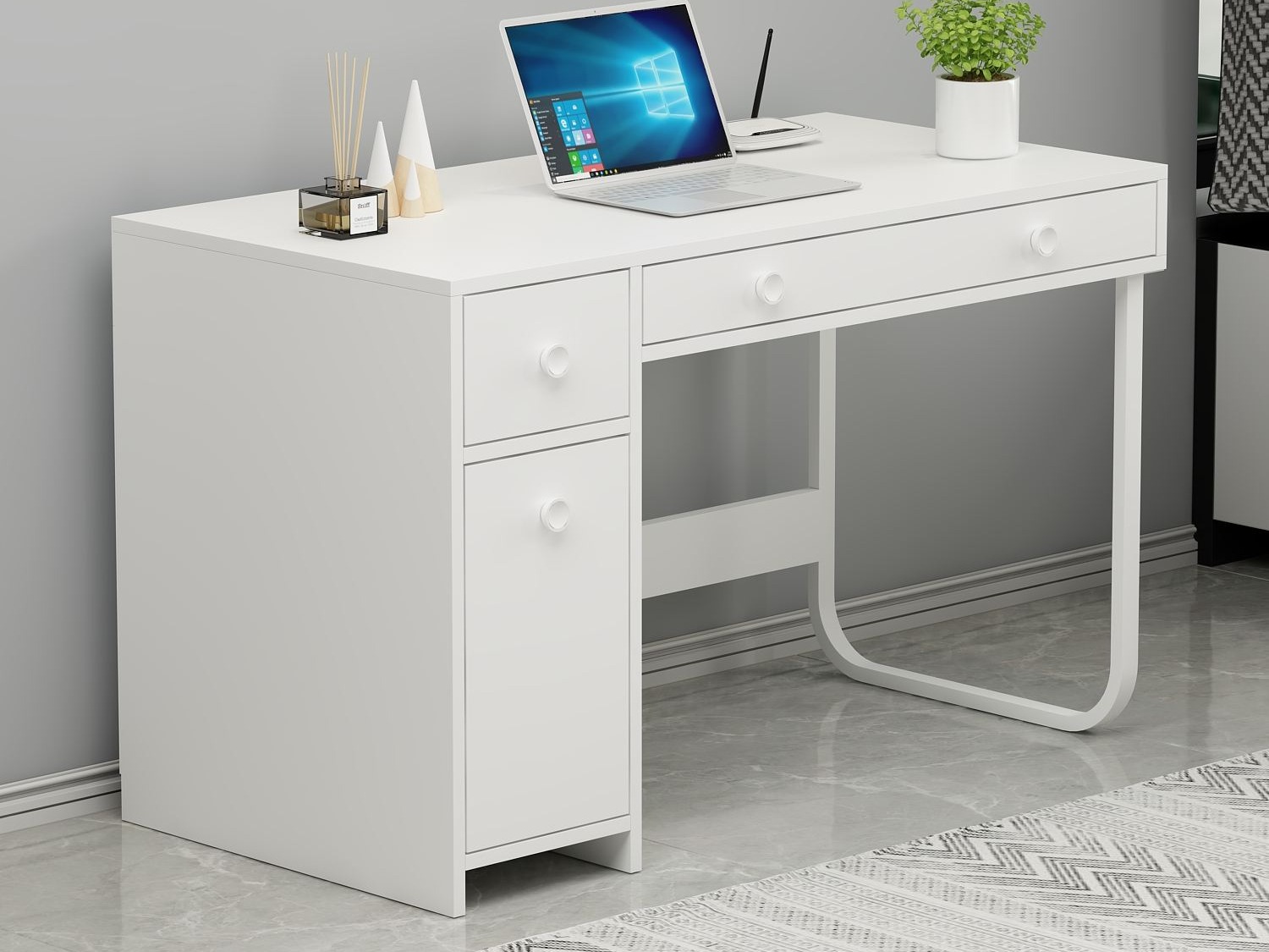 Письменный cтол Kailua 2583 (Белый)