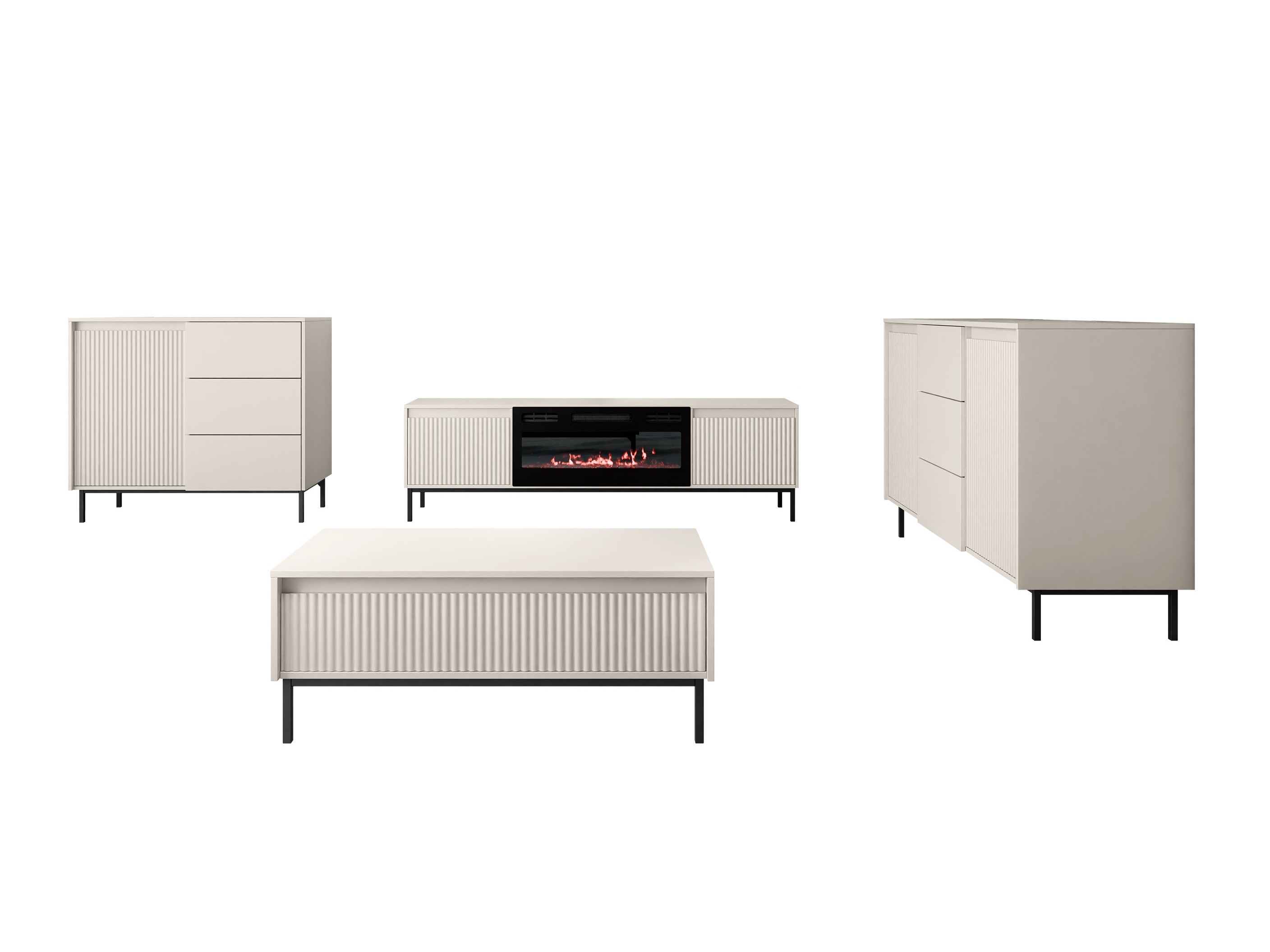 Viesistabas komplekts Comfivo Delruva 109 (Kašmirs)