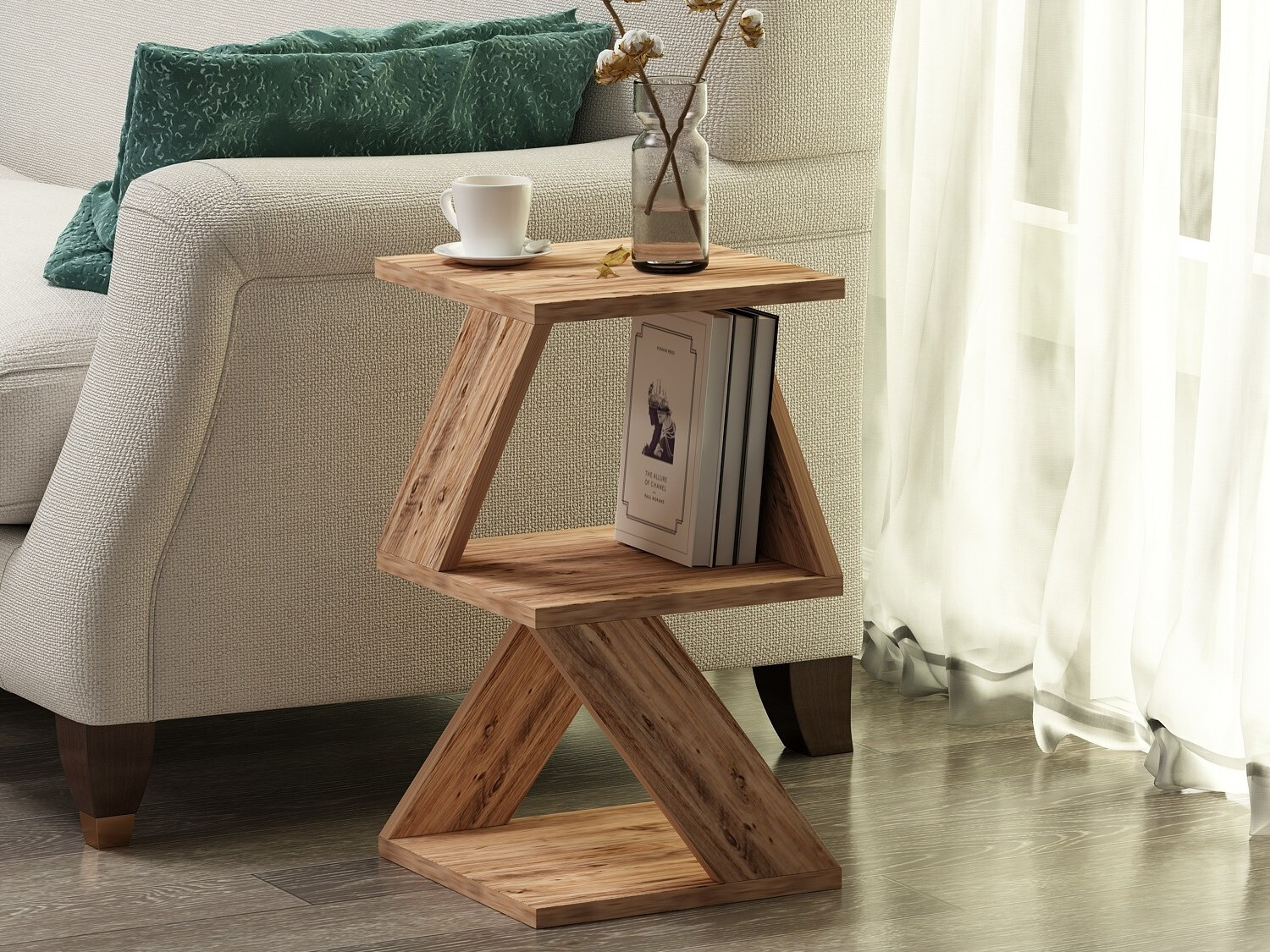 Кофейный столик Kailua 1298 (Сосна)