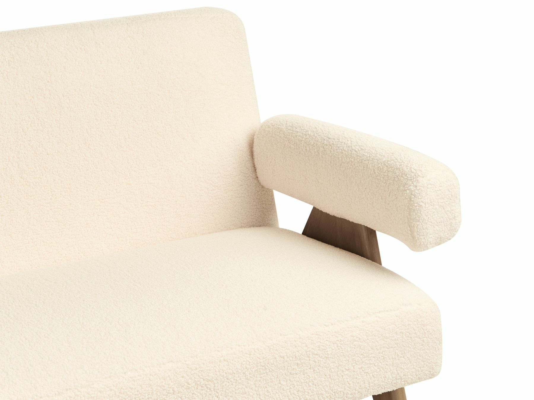 Mīkstais sols Berwyn 2713 (Balts + Tumšs koks)