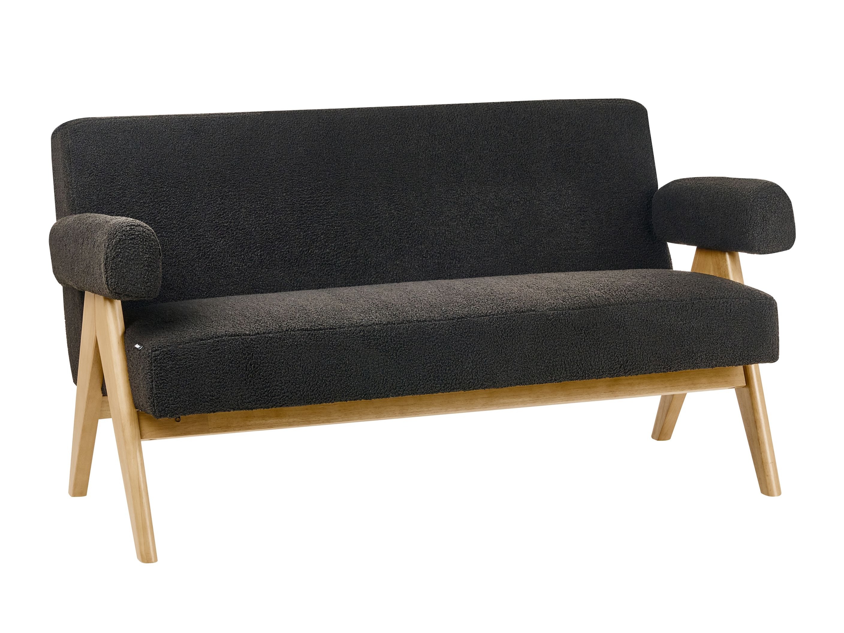 Mīkstais sols Berwyn 2713 (Melns + Gaišs koks)