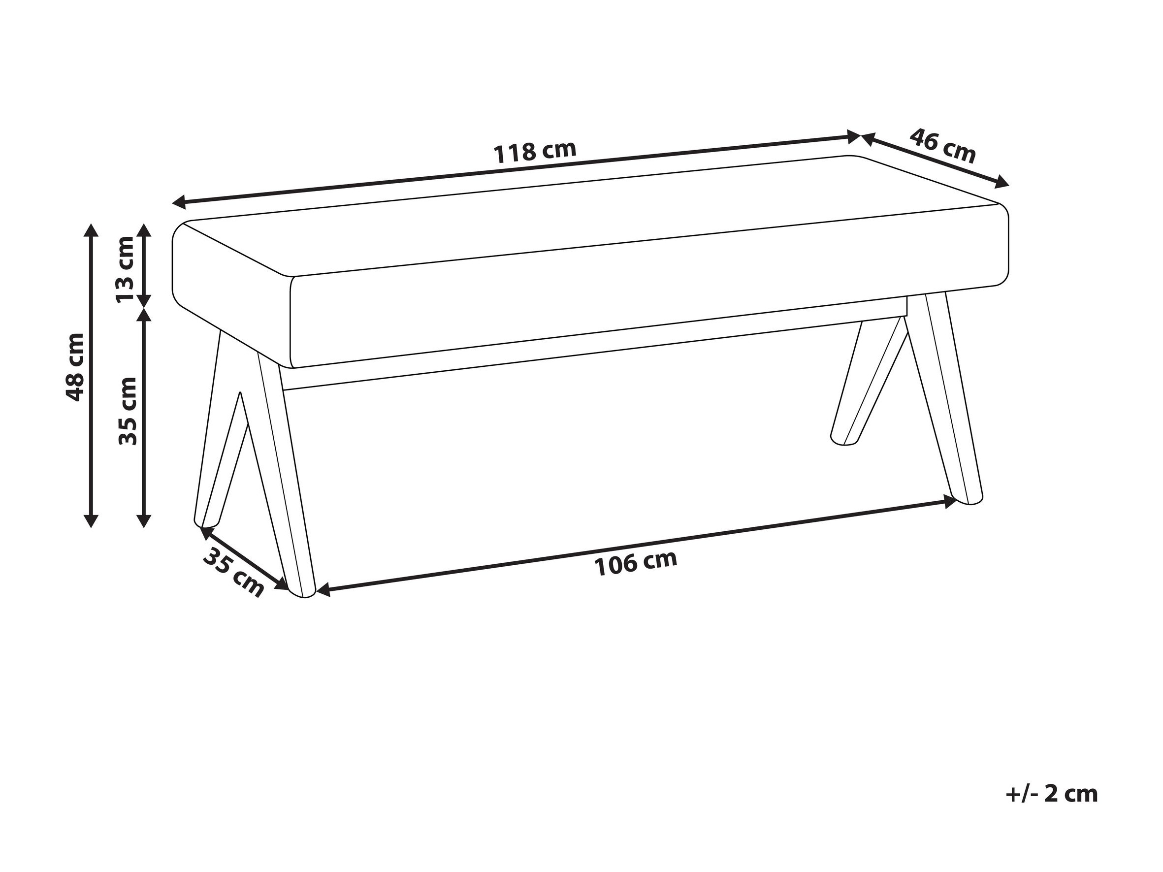 Mīkstais sols Berwyn 2714 (Melns + Gaišs koks)