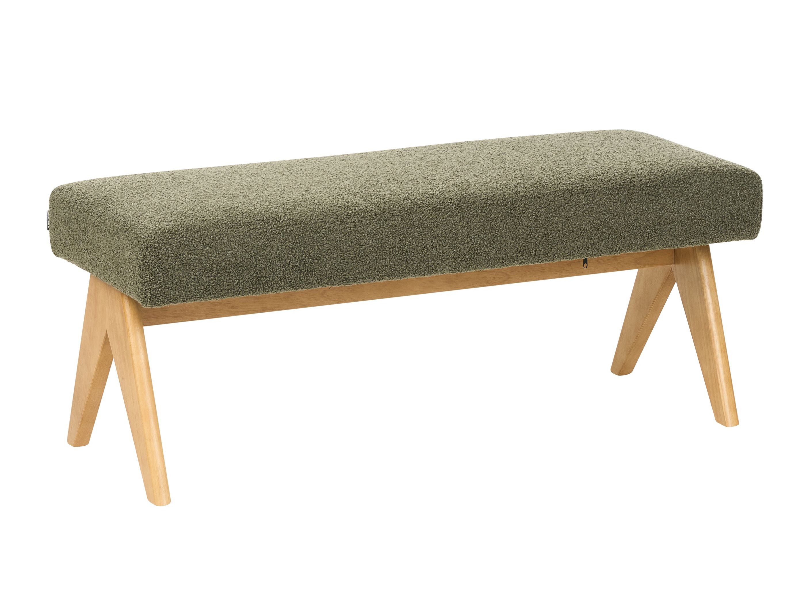 Mīksto mēbeļu komplekts Berwyn 2715 (Zaļš + Gaišs koks)