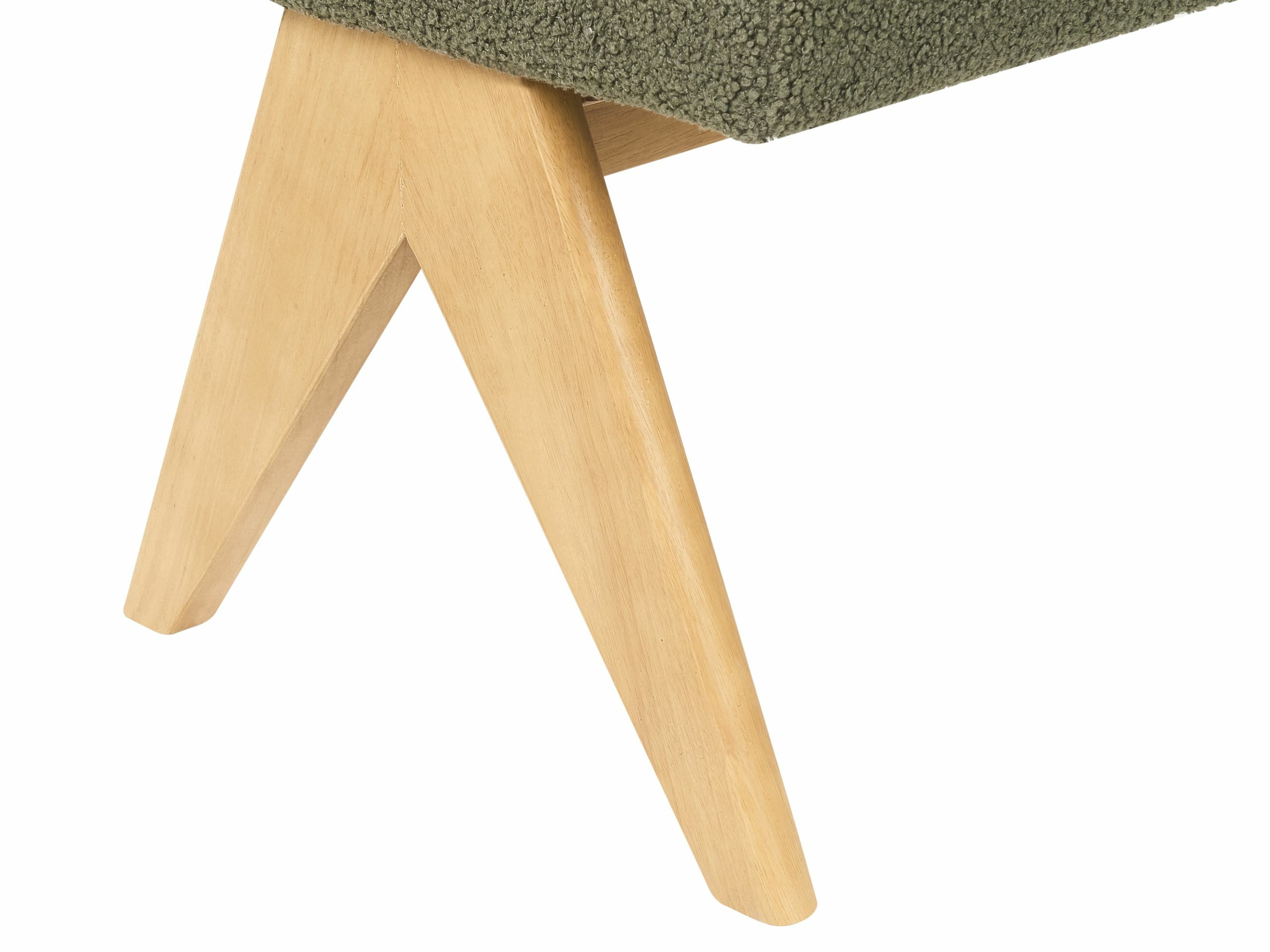 Mīksto mēbeļu komplekts Berwyn 2715 (Zaļš + Gaišs koks)