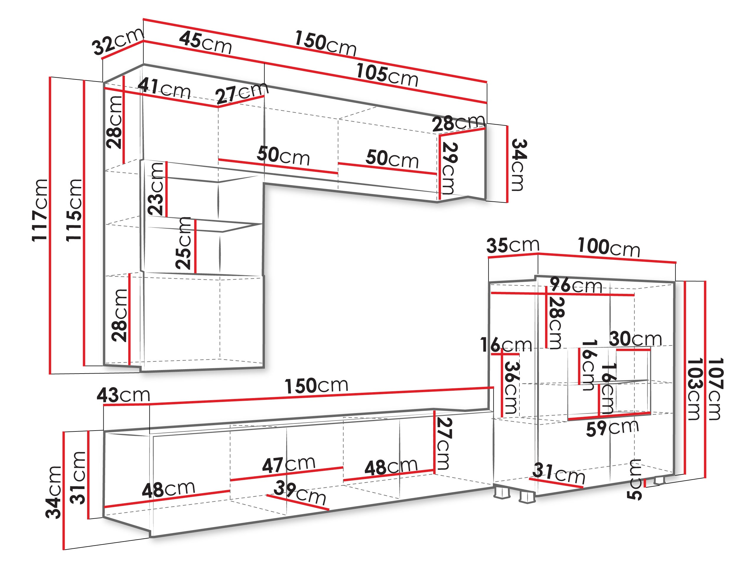 Набор для гостиной Tivdalu 107 (Кашемир)