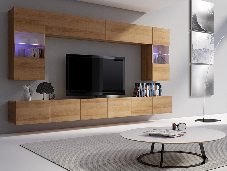 Piekarams skapītis Tivdalu 101 (Zeltains ozols)