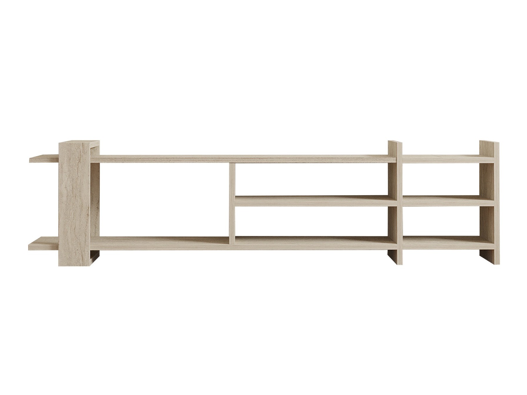 TV galds Kailua 2587 (Gaišs Travertine)