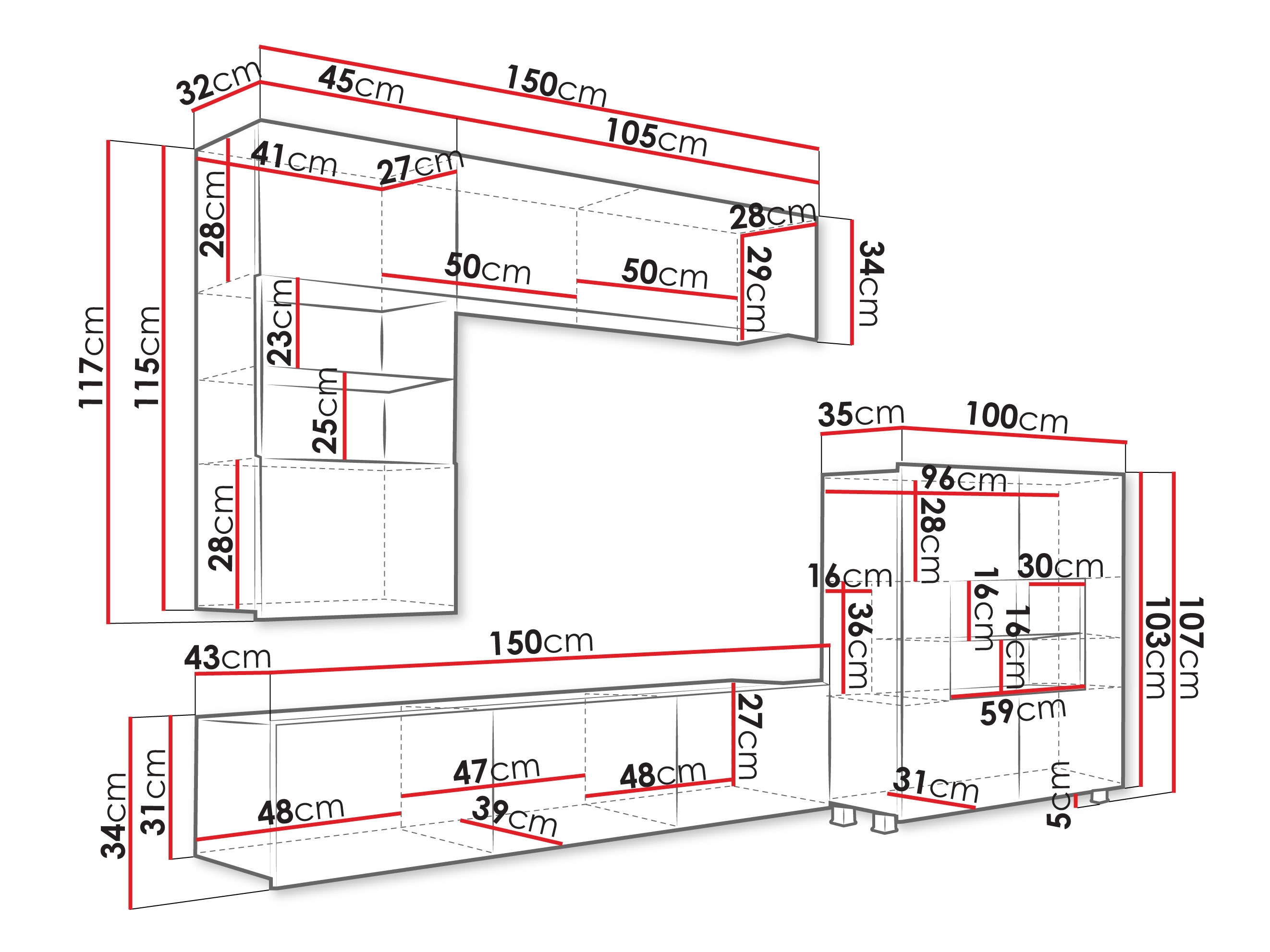 Viesistabas komplekts Tivdalu 107 (Kašmirs)