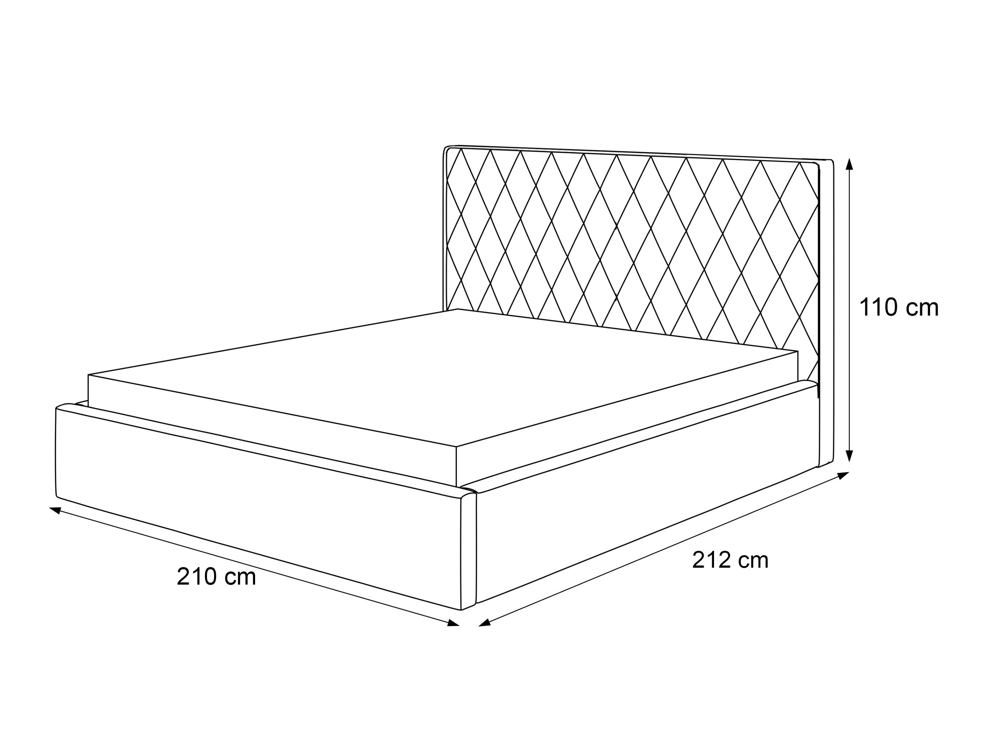 Кровать Martinez 109 (Magic Velvet 2240)