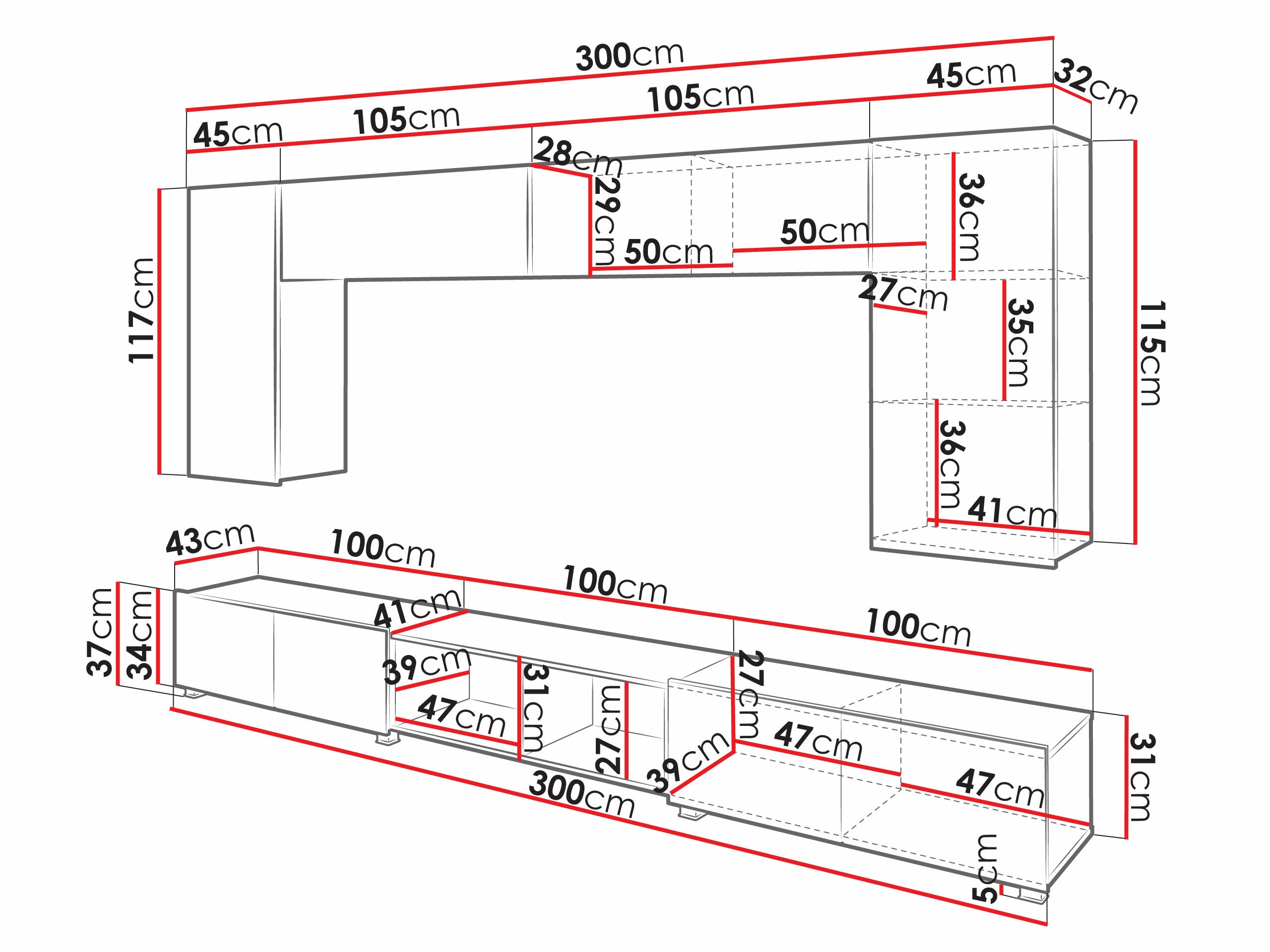 Набор для гостиной Tivdalu 143 (Кашемир + Artisan дуб)