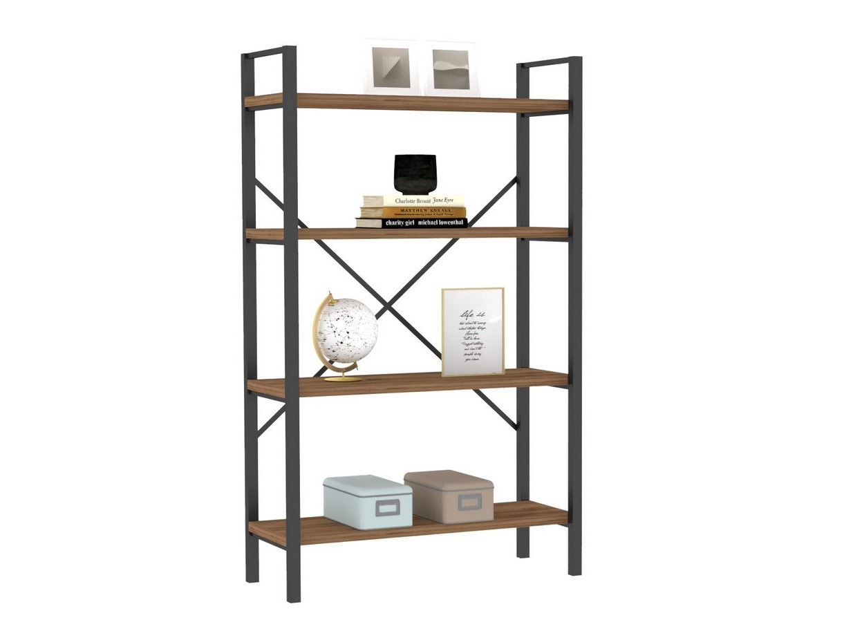 Plaukts Kailua 2598 (Riekstkoks + Melns)