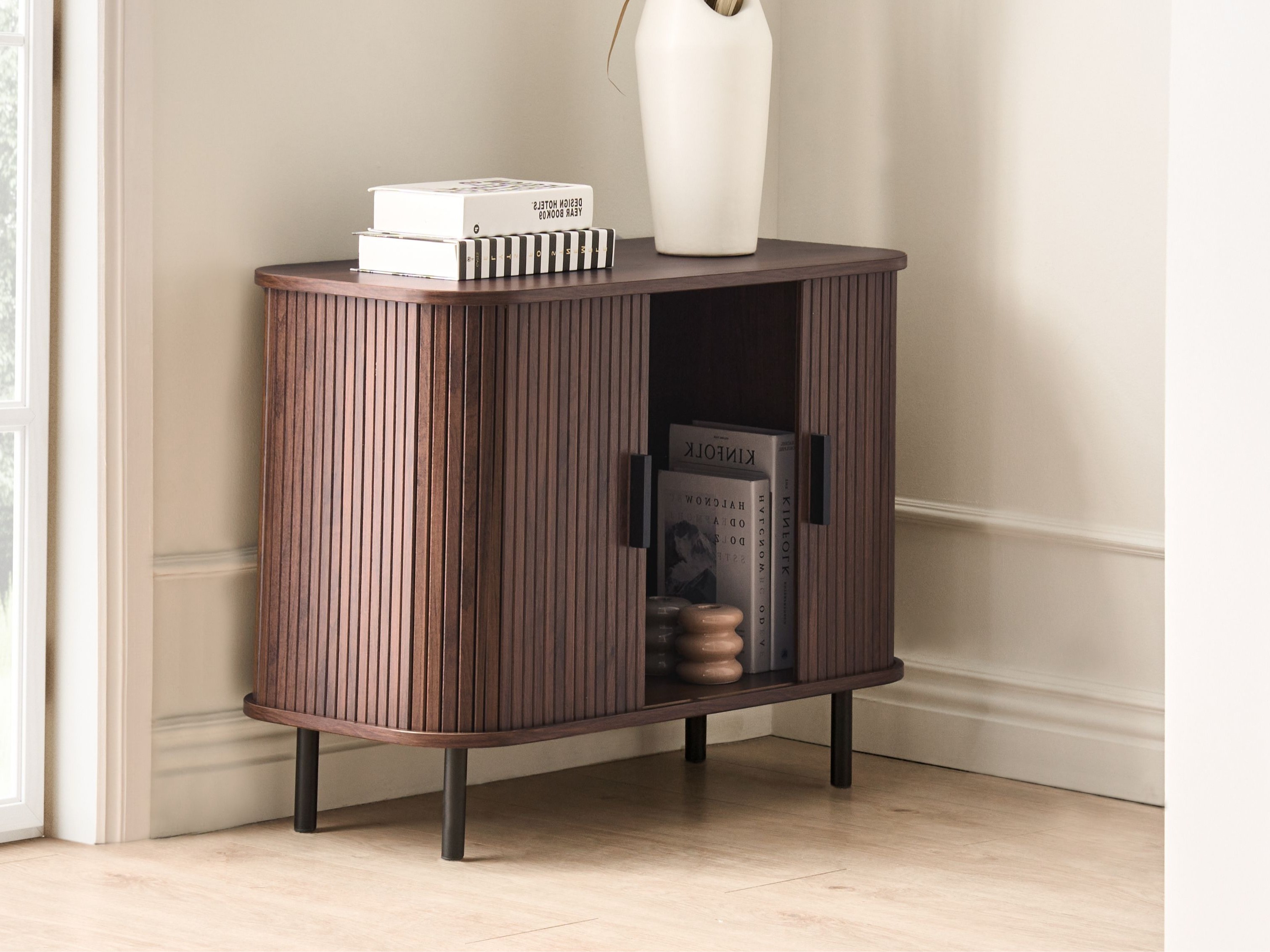 Skapis Fencalu 108 (Tumši brūns)