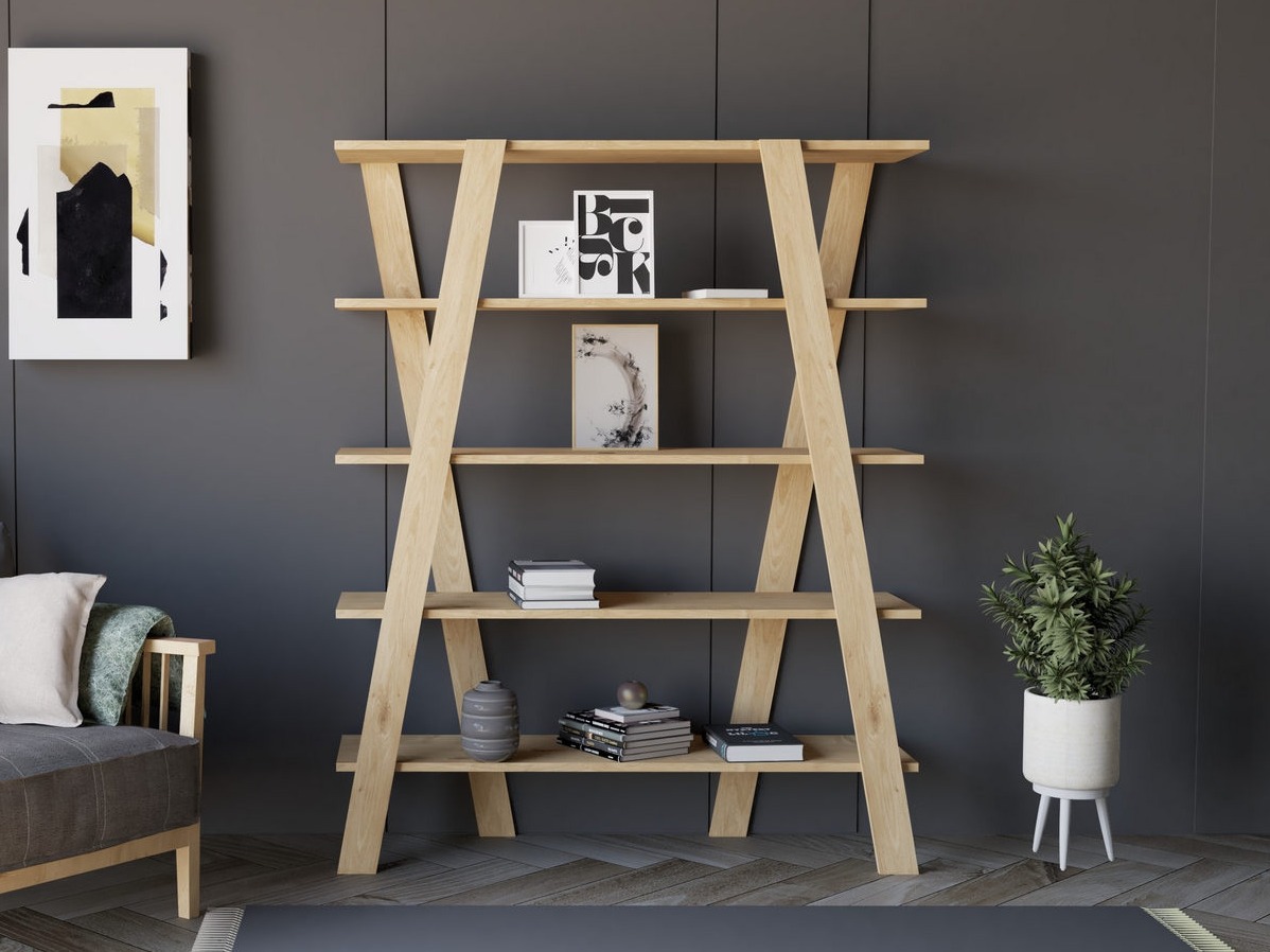 Стеллаж Kailua 2597 (Дуб)