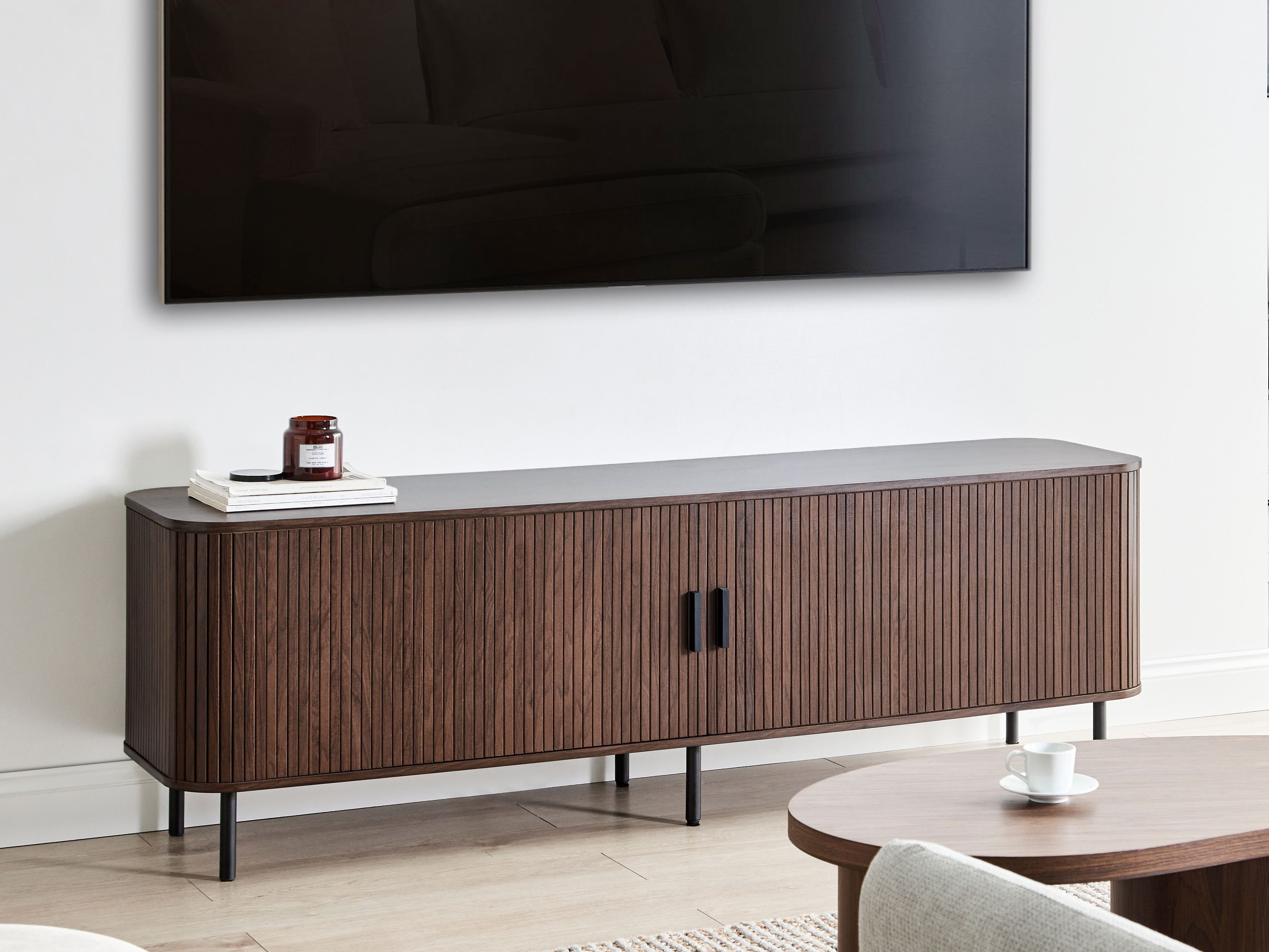 TV galds Fencalu 113 (Tumši brūns)