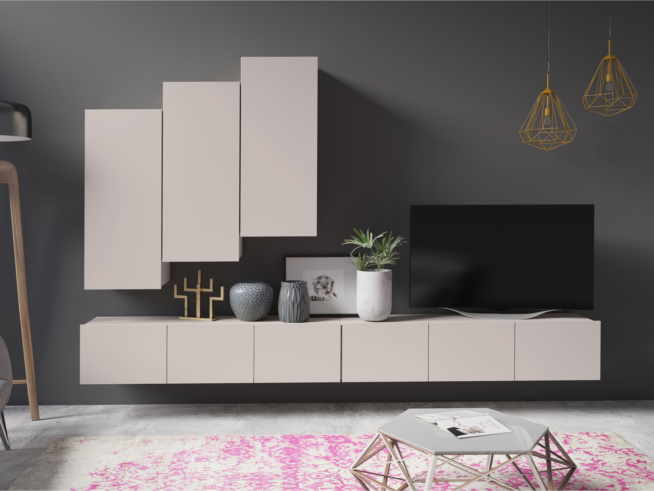 Viesistabas komplekts Tivdalu 131 (Kašmirs)