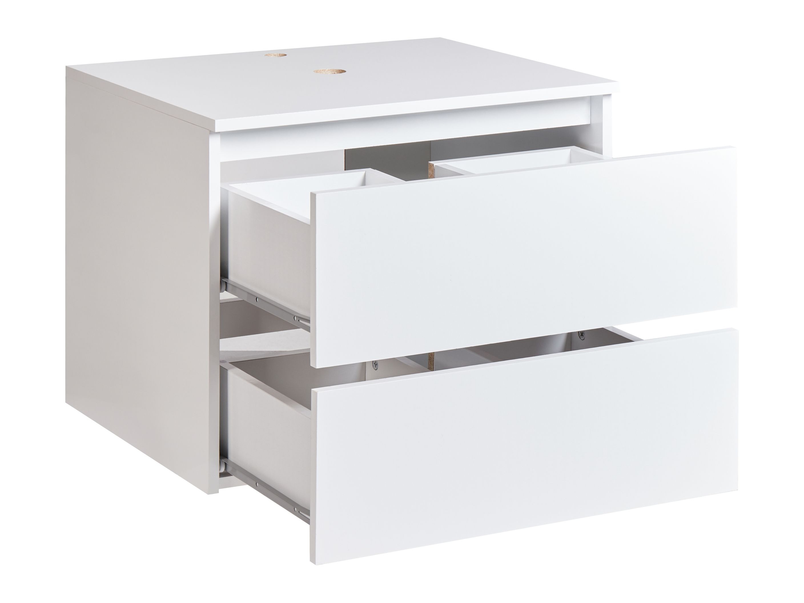 Piekarams vannas istabas skapītis izlietnei Berwyn 2719 (Balts)