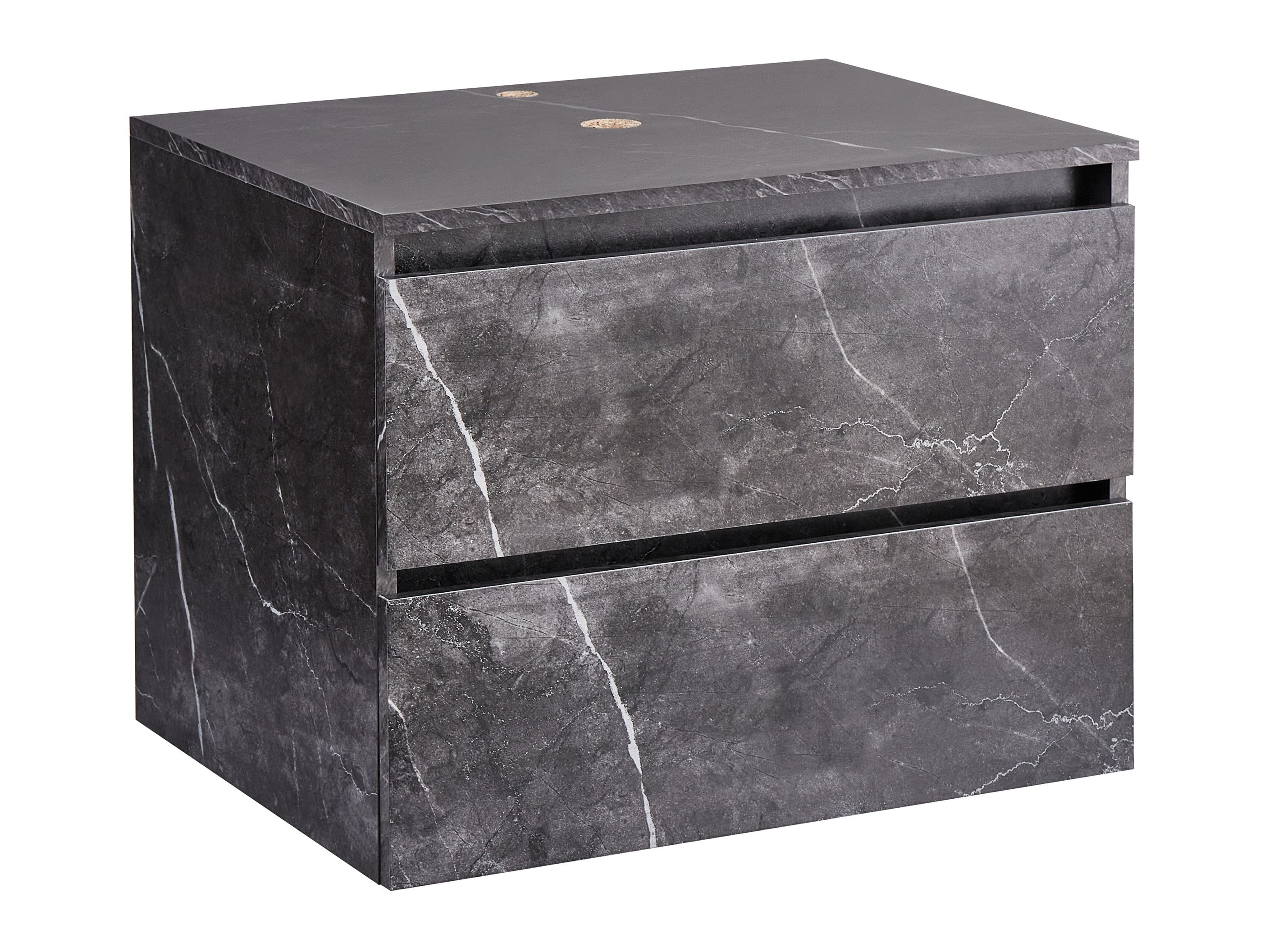 Piekarams vannas istabas skapītis izlietnei Berwyn 2719 (Melnais marmors)