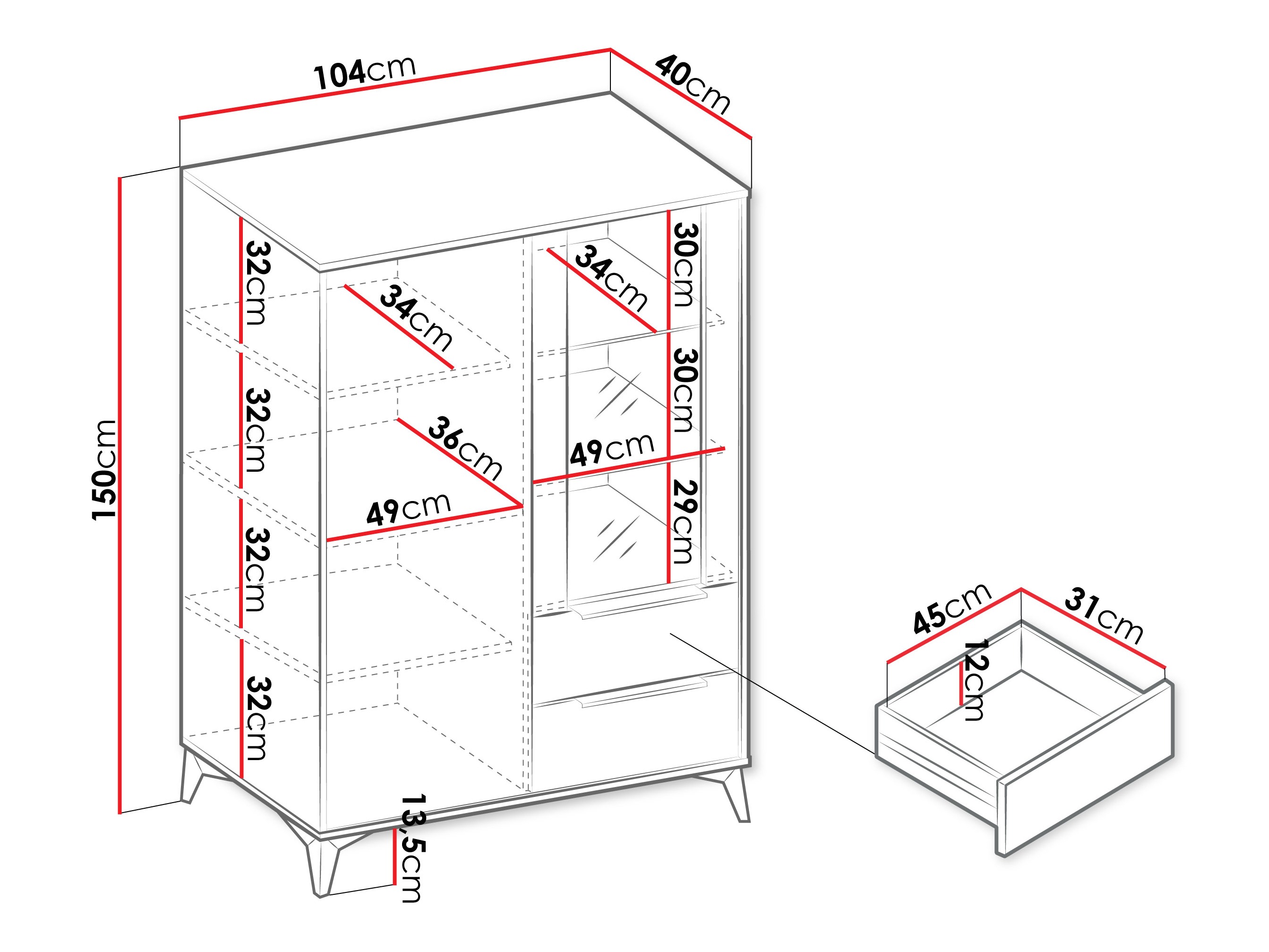 Стеллаж Comfivo Camlue 111