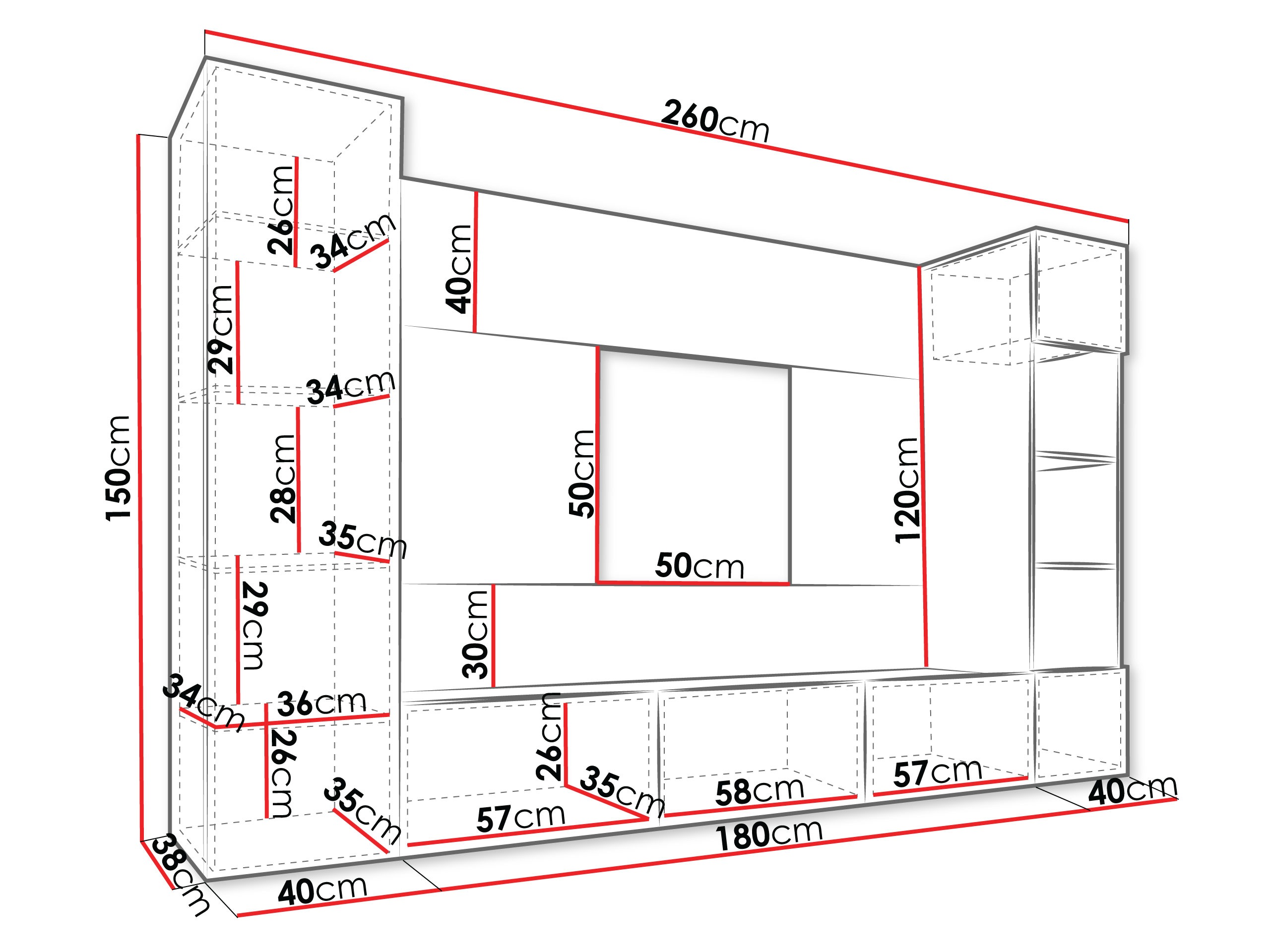 Viesistabas komplekts Comfivo 450 (Balts + Balts marmors)