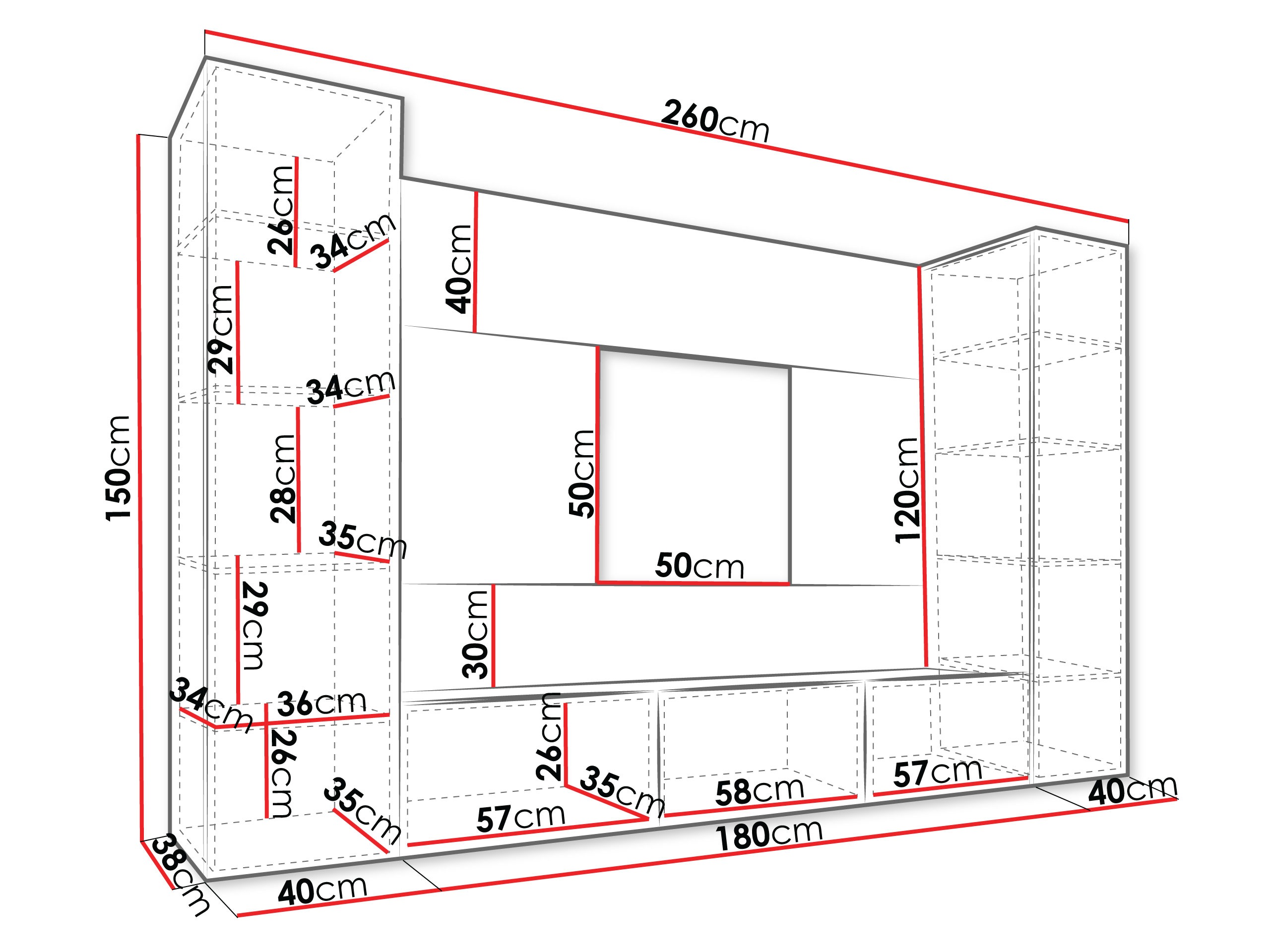 Viesistabas komplekts Comfivo Salix V (Balts + Balts marmors)