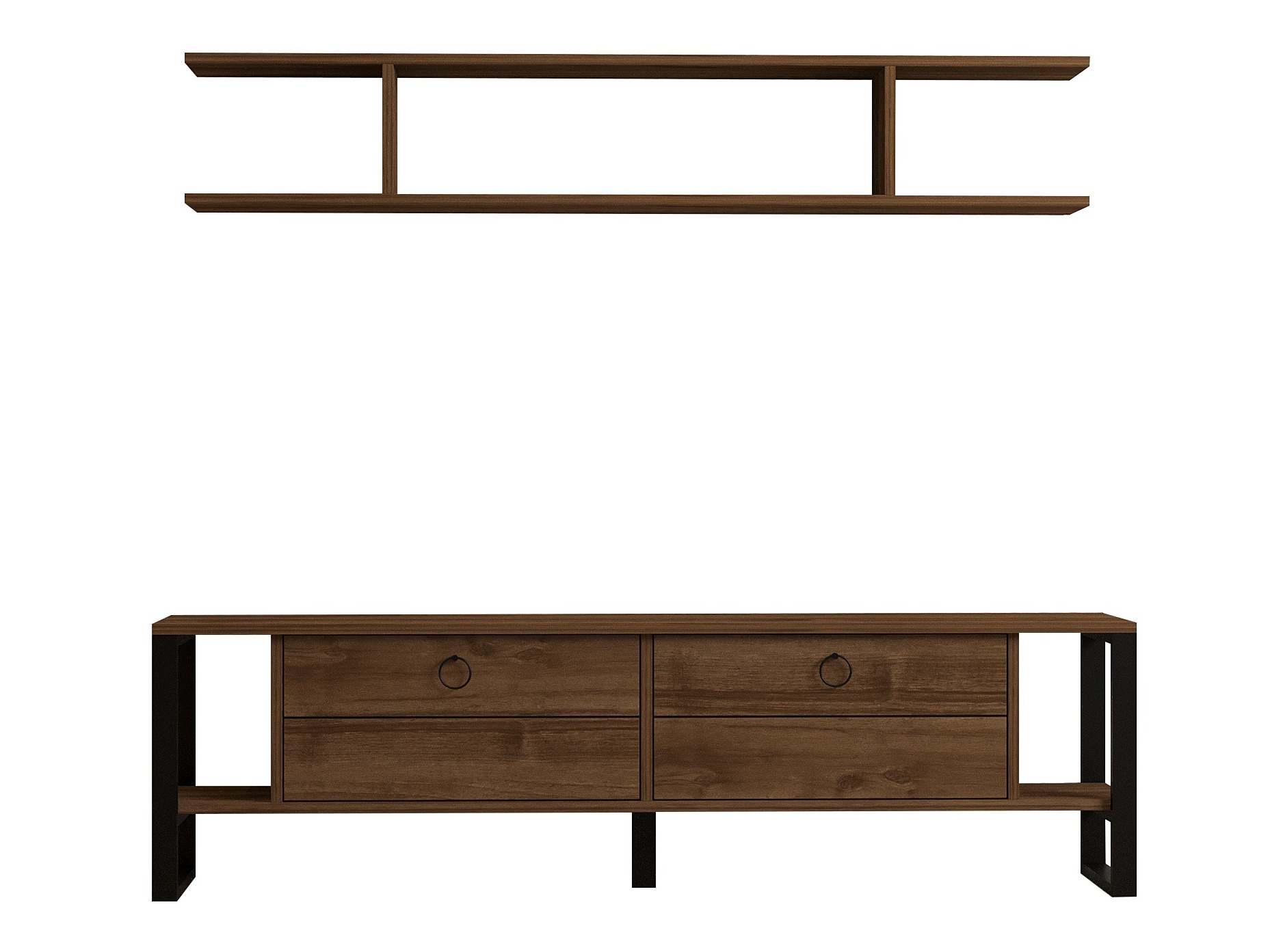 Viesistabas komplekts Kailua 2643 (Riekstkoks)