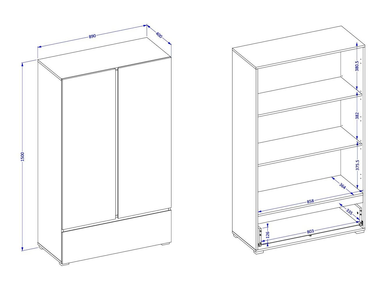 Plaukts Alfere 122 (Balts)