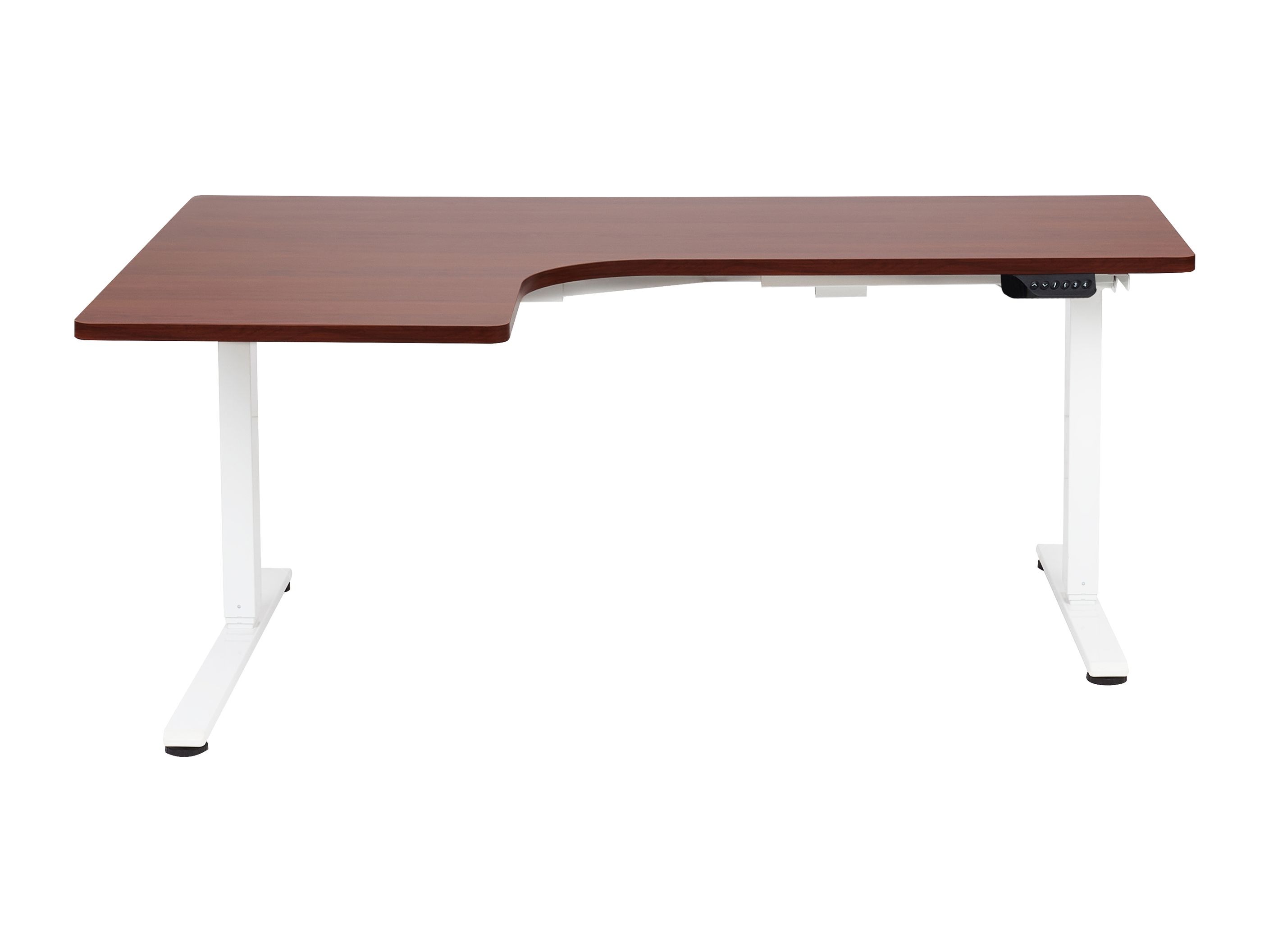 Рабочий стол с регулируемой высотой Berwyn 2224 (Темное дерево)